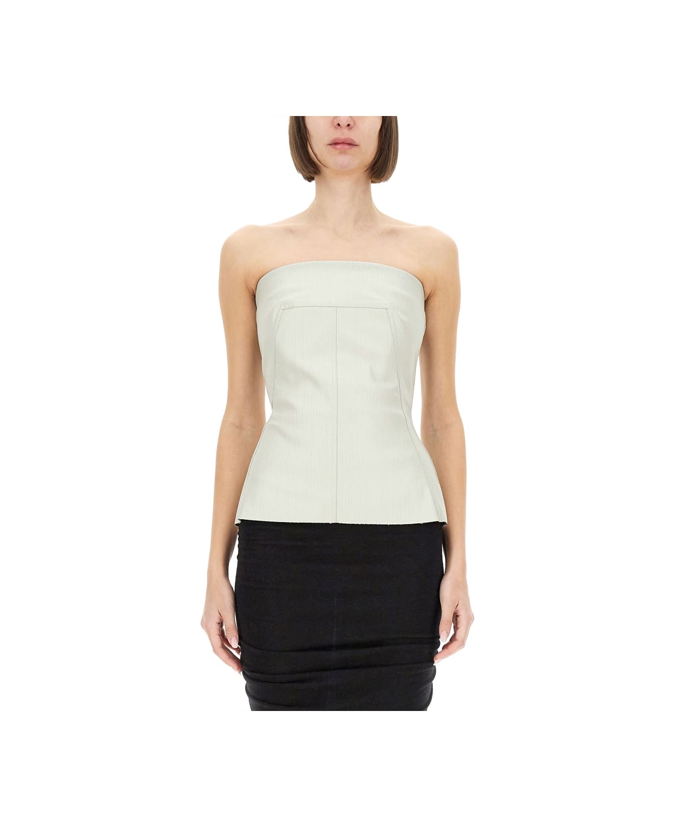 Rick Owens Top Bustier - GREY