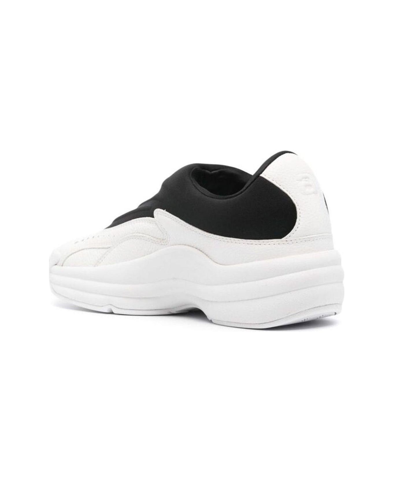 Alexander Wang Lace-up Sneakers - BLACK/WHITE
