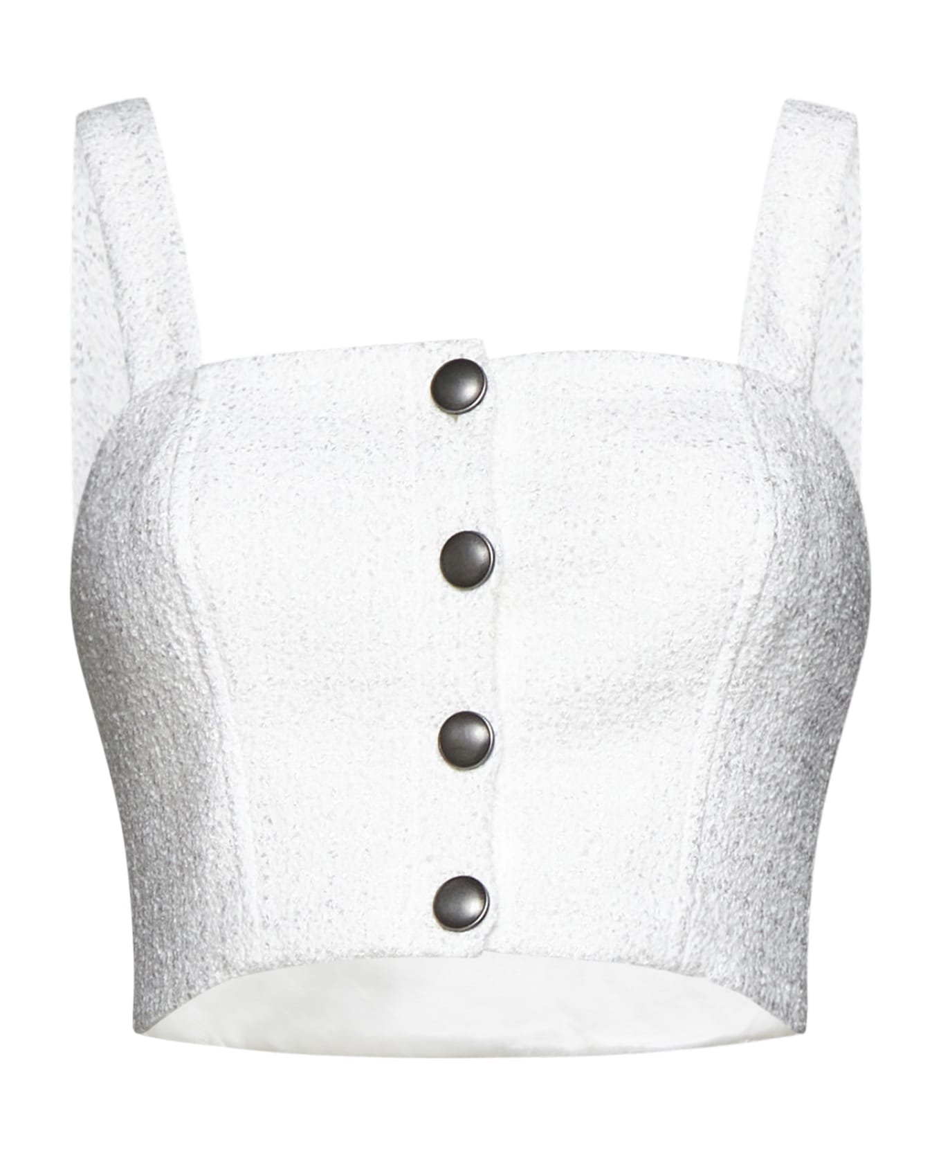 Alessandra Rich Top - White トップス