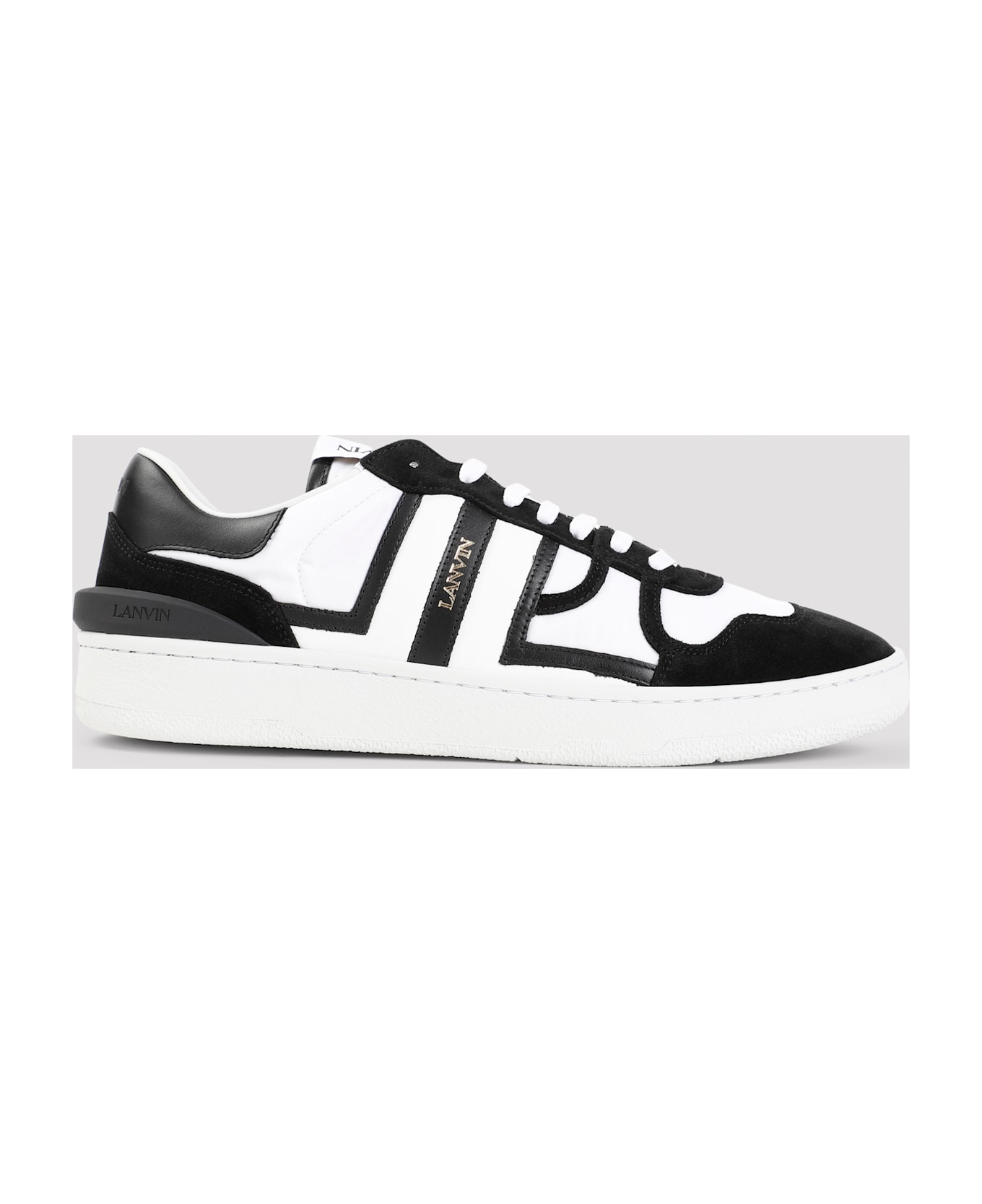 Lanvin Clay Sneakers - Optic White Black