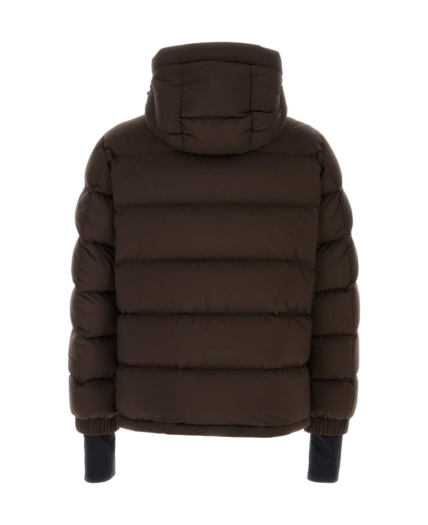 Moncler Grenoble Chocolate Nylon Isorno Down Jacket - 259
