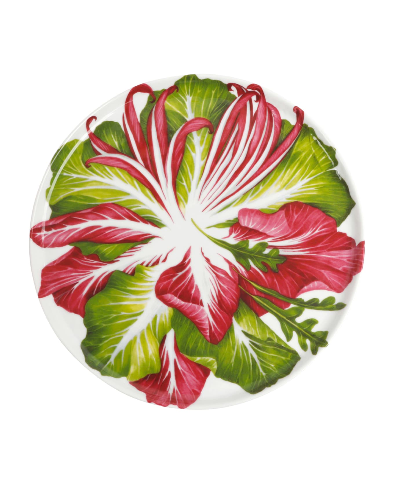 Taitù Round Platter INSALATE - Dieta Mediterranea Vegetables Collection - Multicolor