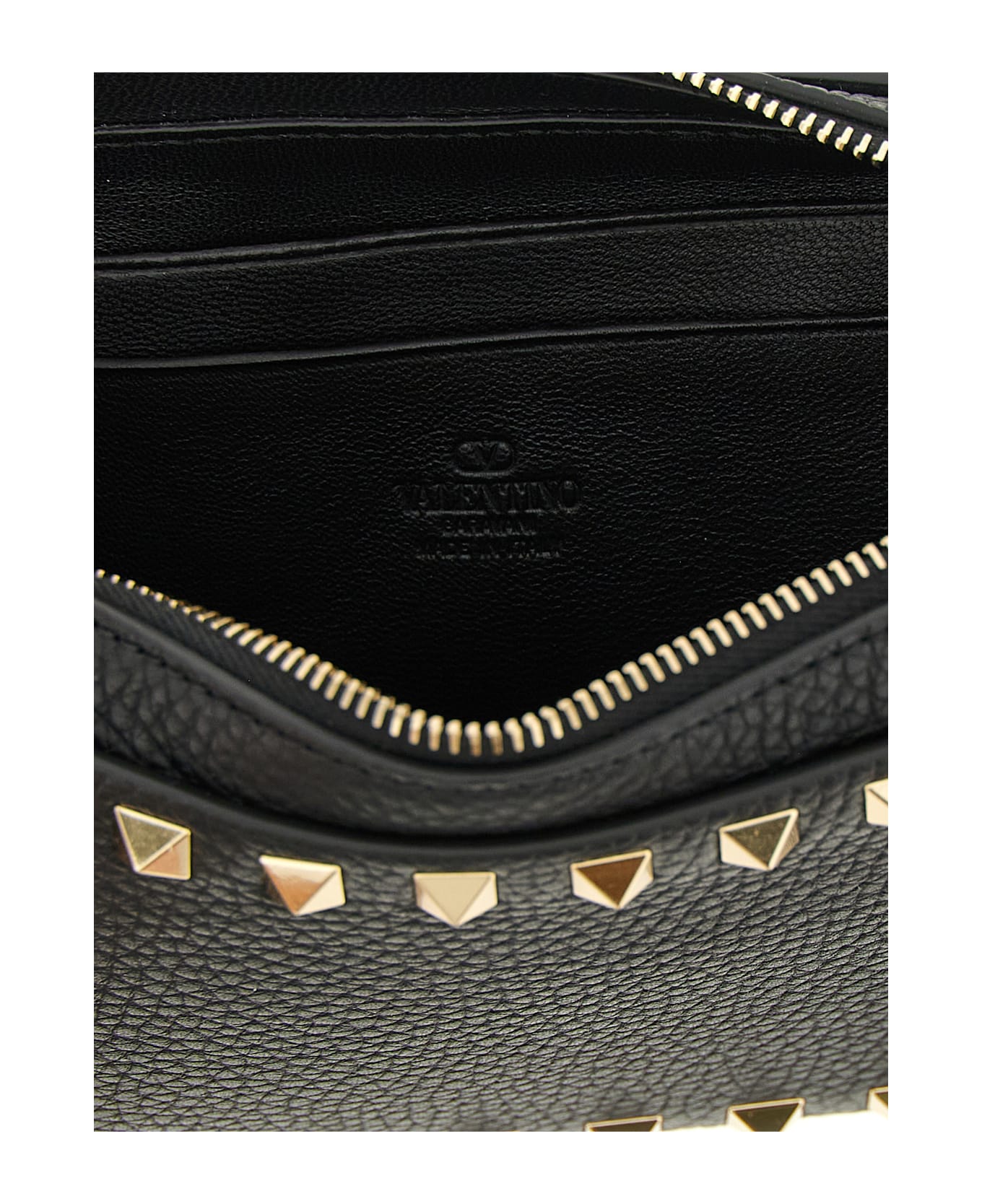 Valentino Garavani 
rockstud
 Clutch Bag - Black  