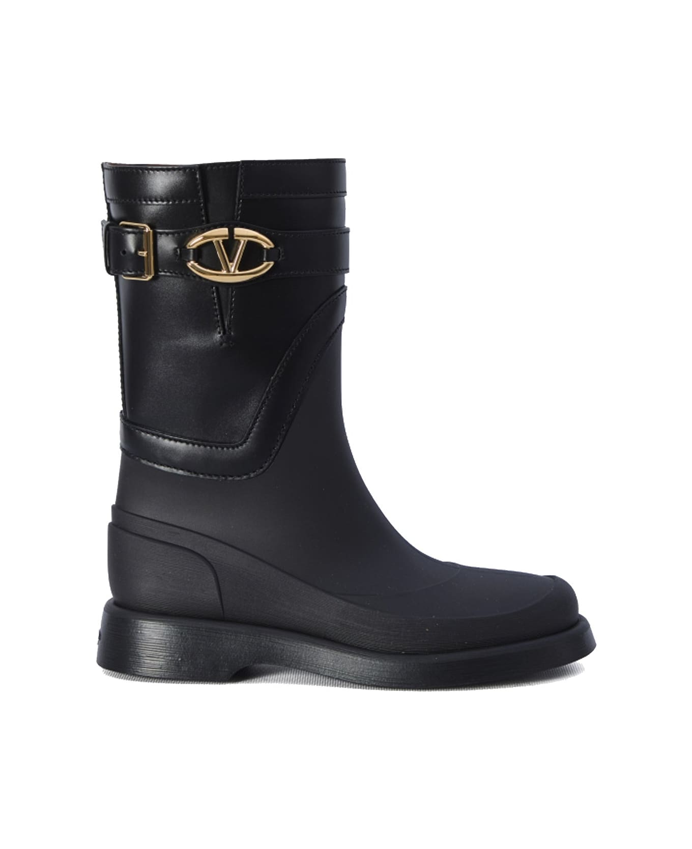 Valentino Garavani Garavani Vlogo The Bold Edition Rain Boots - Black ブーツ
