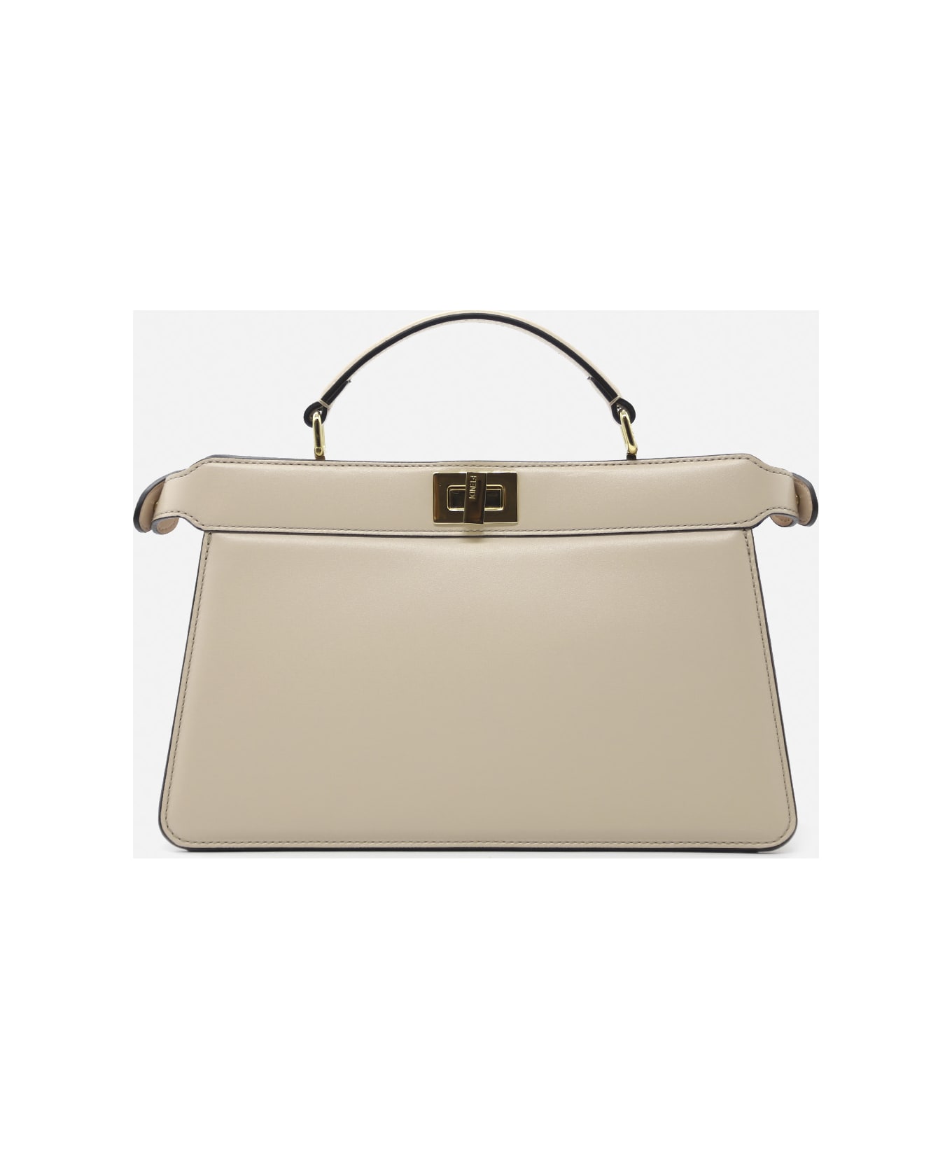 Fendi Peekaboo Iseeu East-west Leather Bag - Poudre