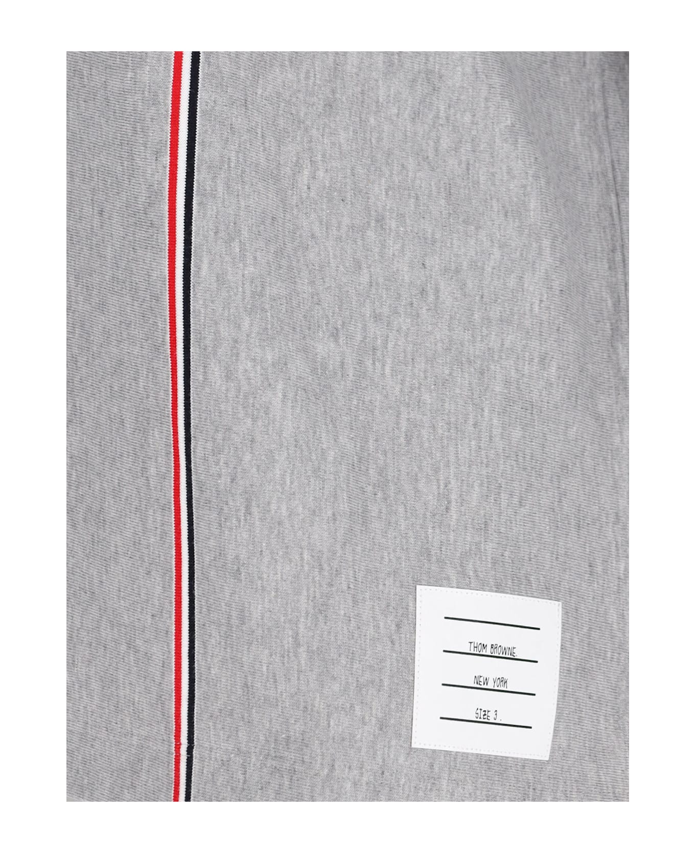 Thom Browne Logo T-shirt - Gray