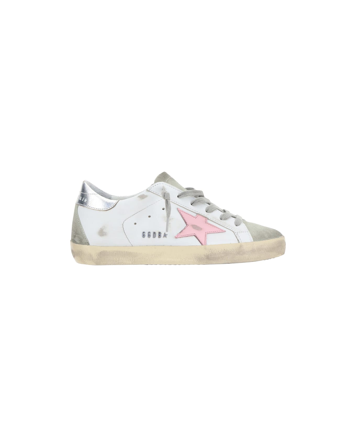 Golden Goose Sneakers - White/ice/orchid Pink/silver