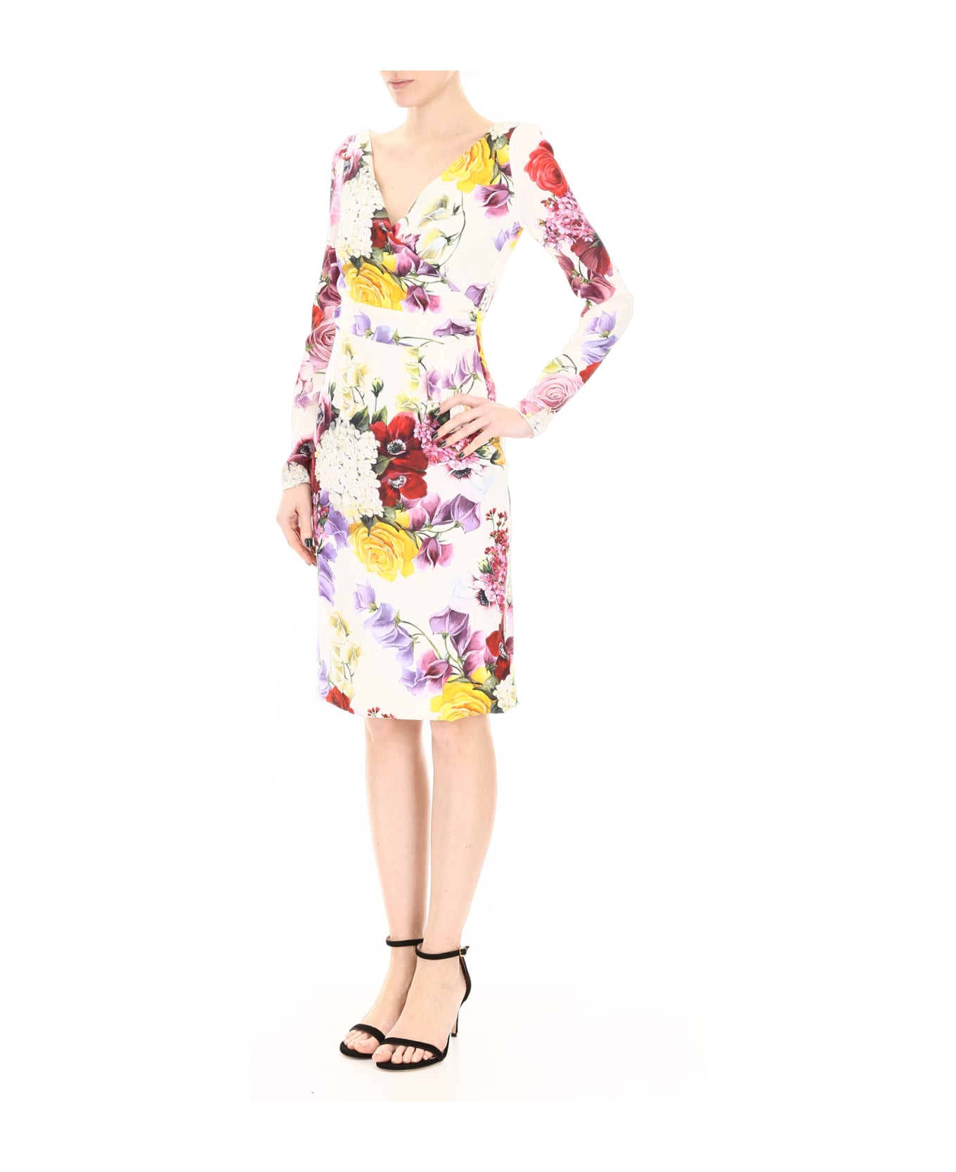 Dolce & Gabbana Hortensia Print Dress | italist