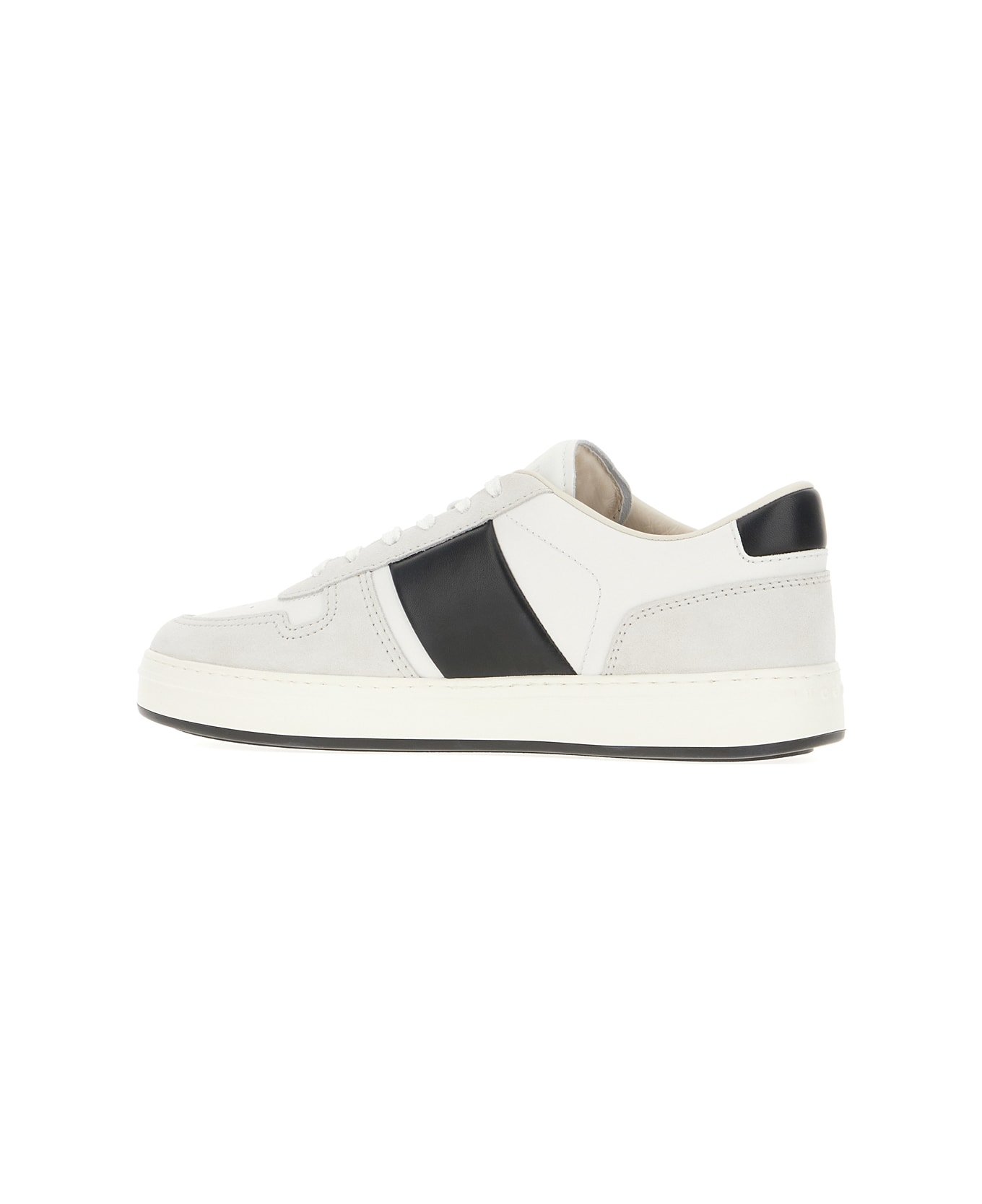 Hogan Multicolor Suede And Leather H668 Sneakers - BIANCOGRIGIO