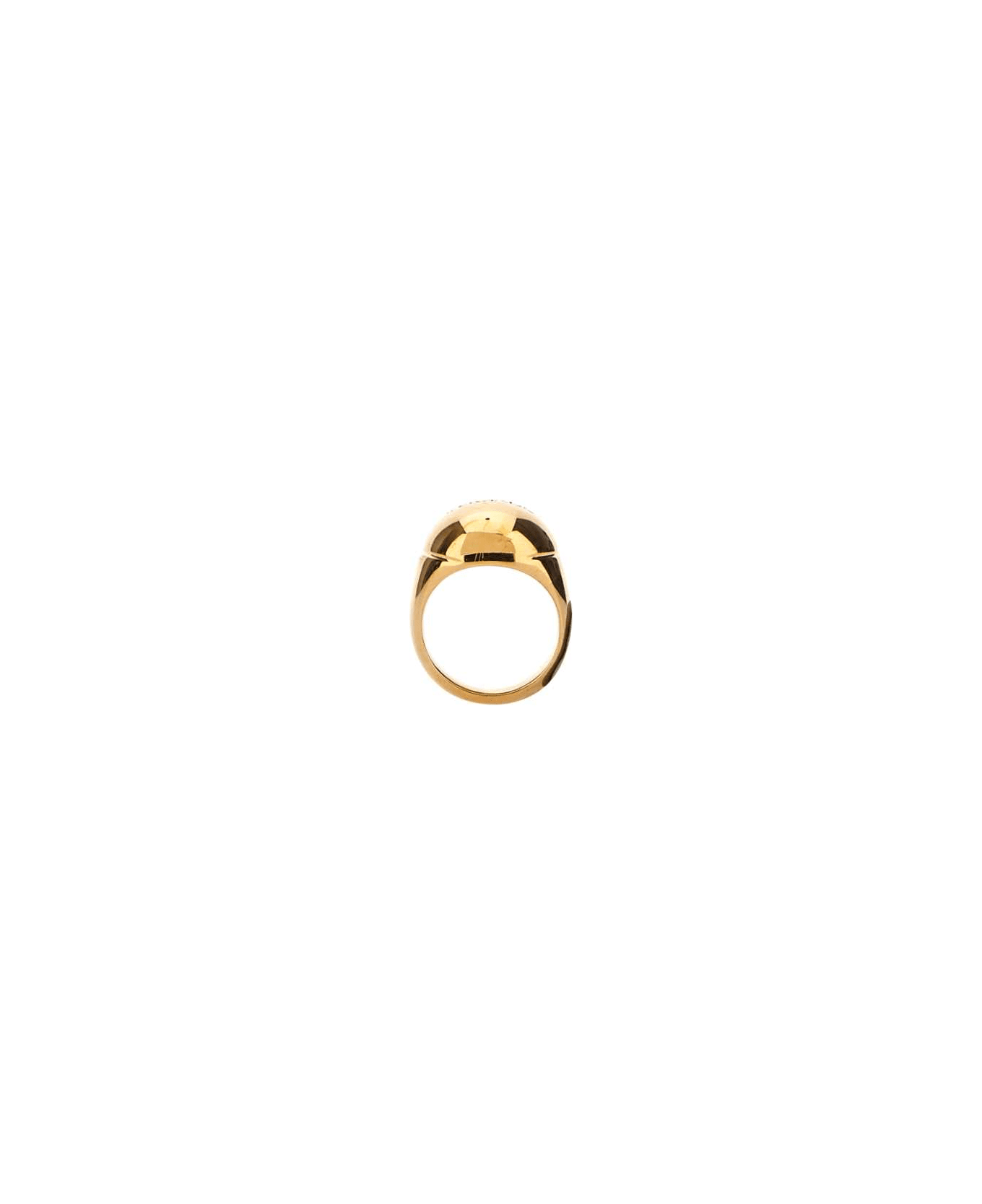 Versace Golden Metal Ring - 3J000