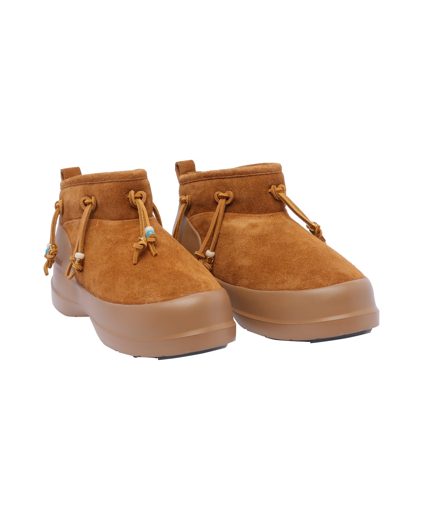 Moon Boot Luna Low Beads Boots - Brown