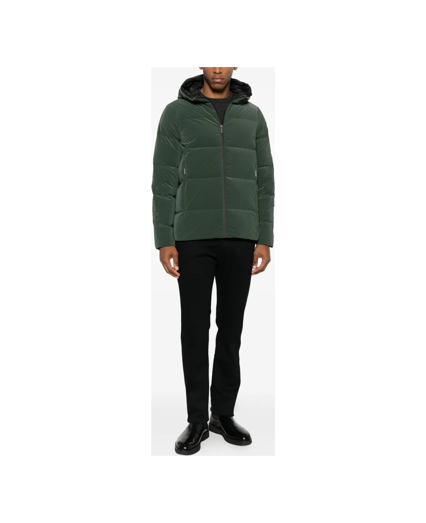 RRD - Roberto Ricci Design Superrduck Tubic 14 Hood Zip Jkt - Military Green