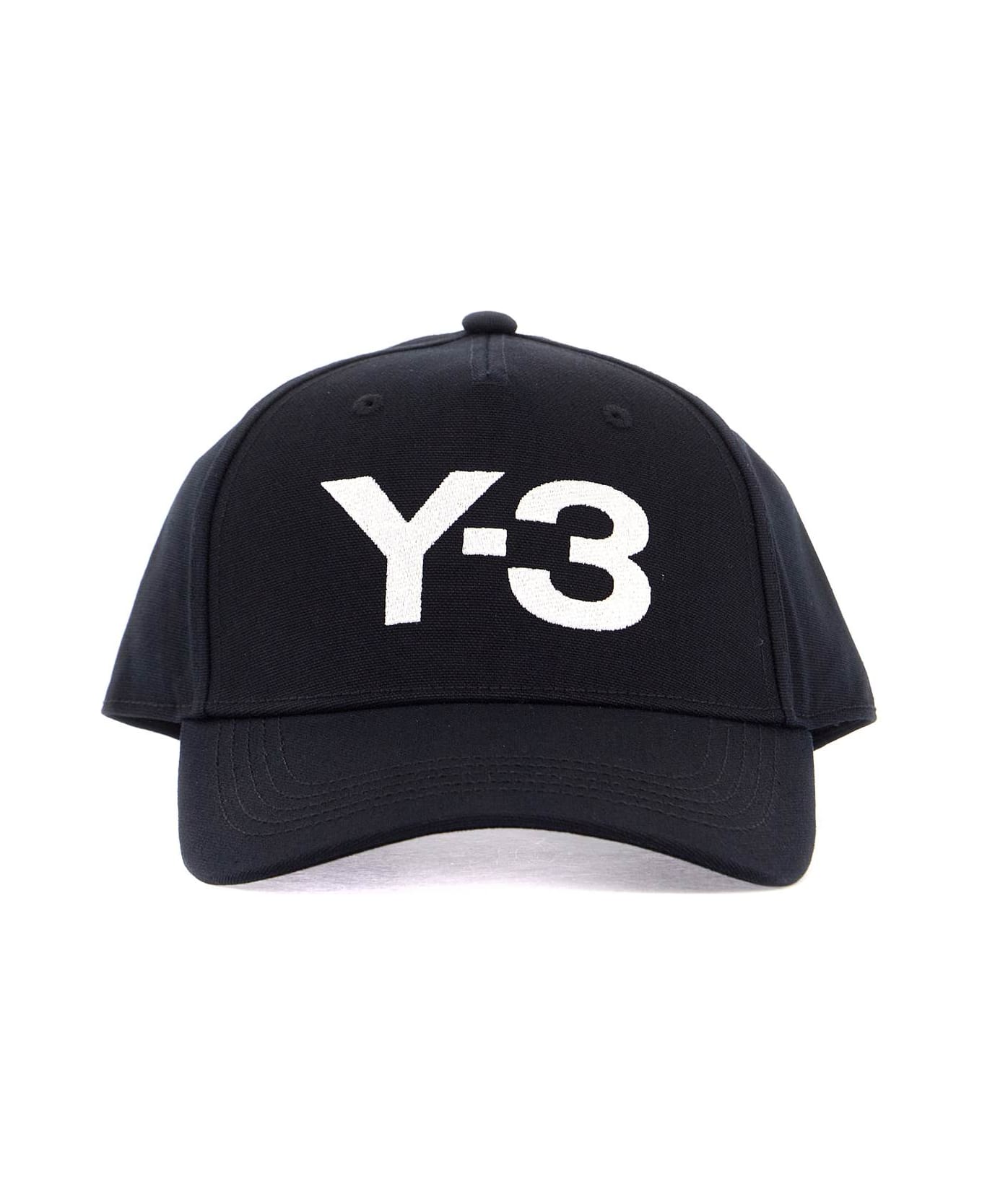 Y-3 Logoed Baseball Hat - Black