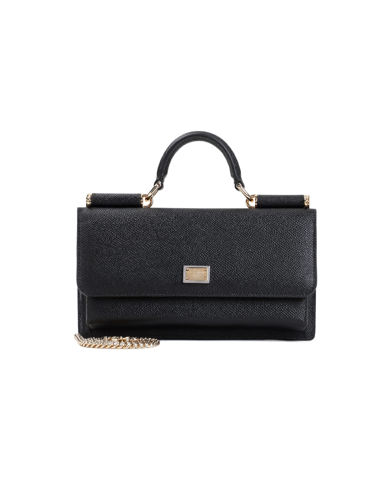 Dolce & Gabbana Dauphine Phone Handbag - Nero