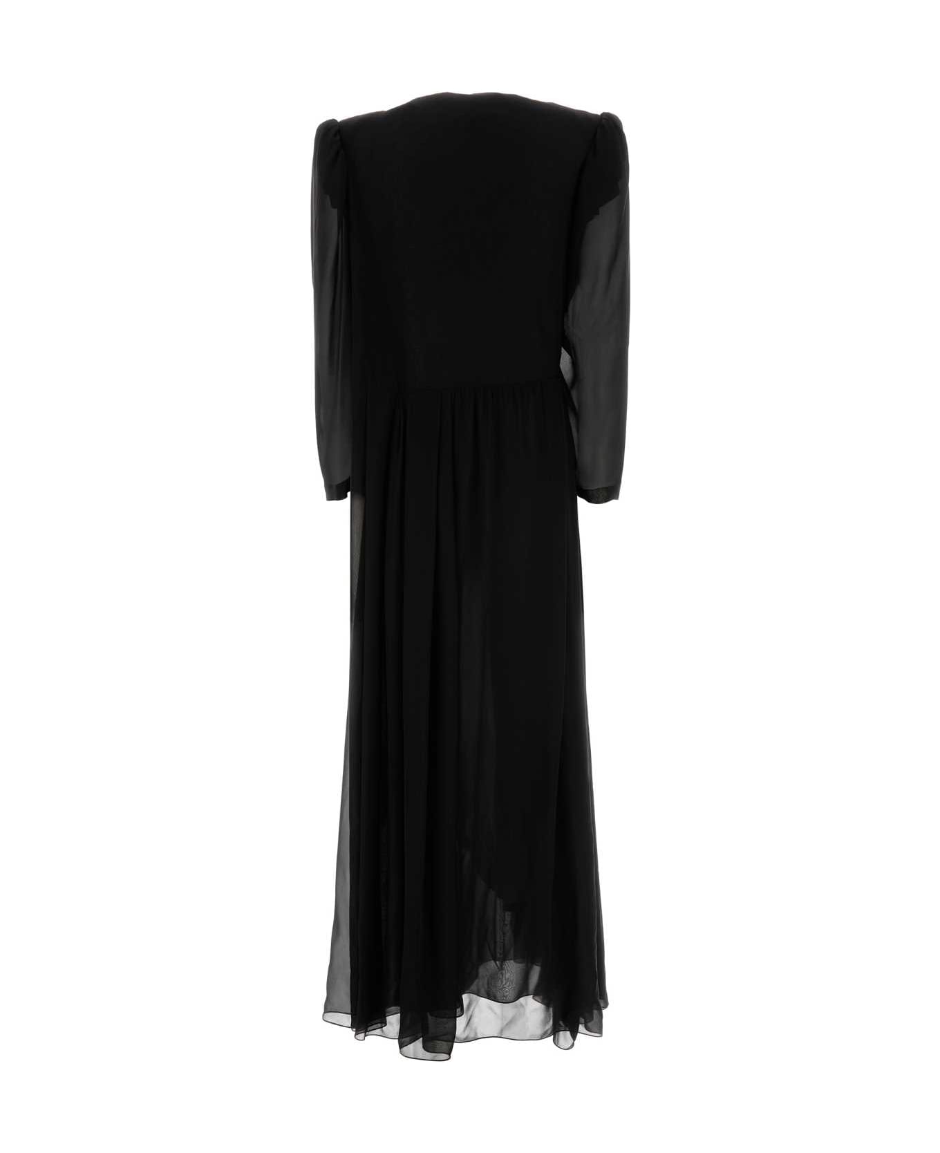Balenciaga Black Crepe Dress - BLACK ワンピース＆ドレス