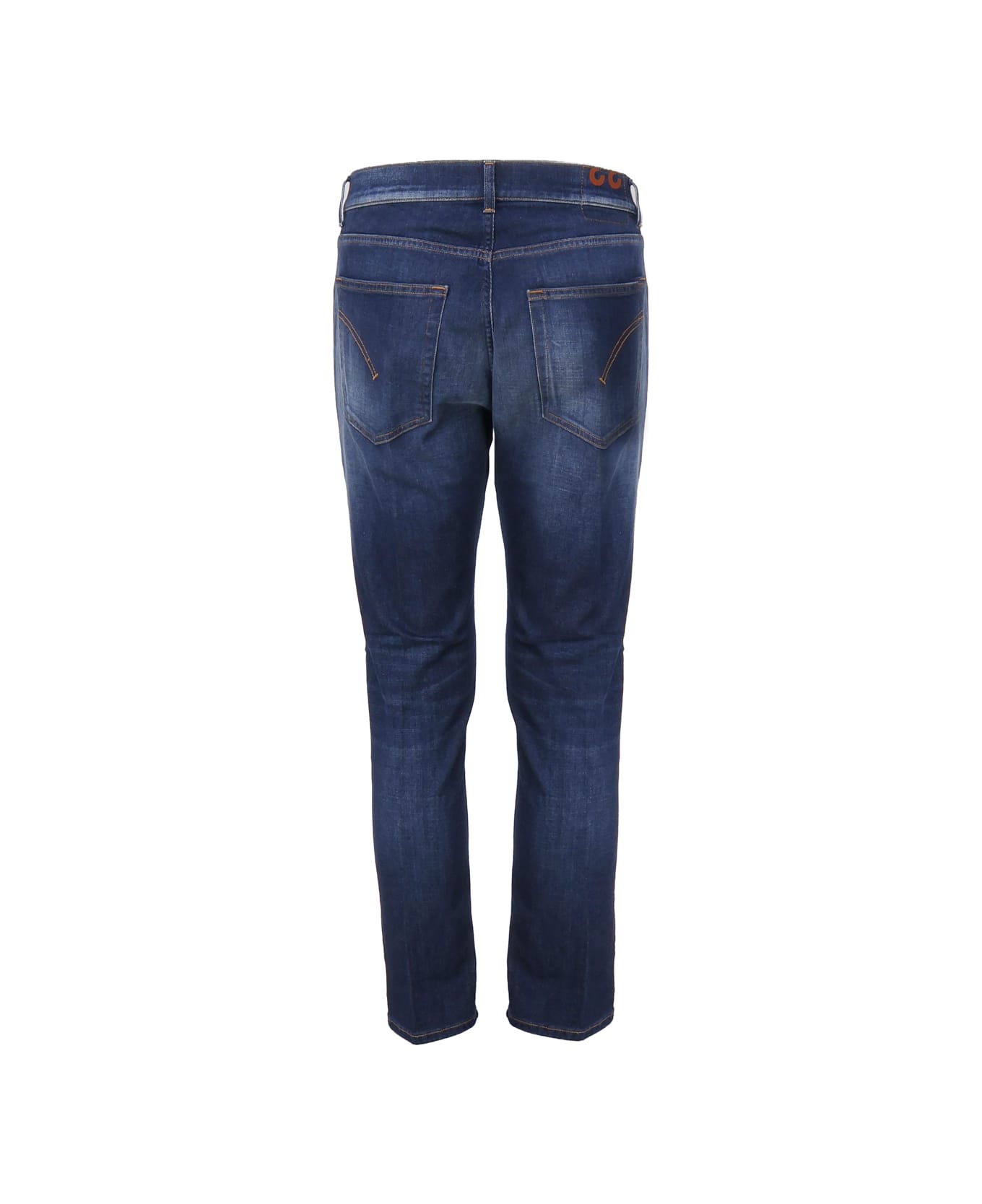 Dondup Cotton Jeans Five Pockets In Cotton Denim - Dark blue