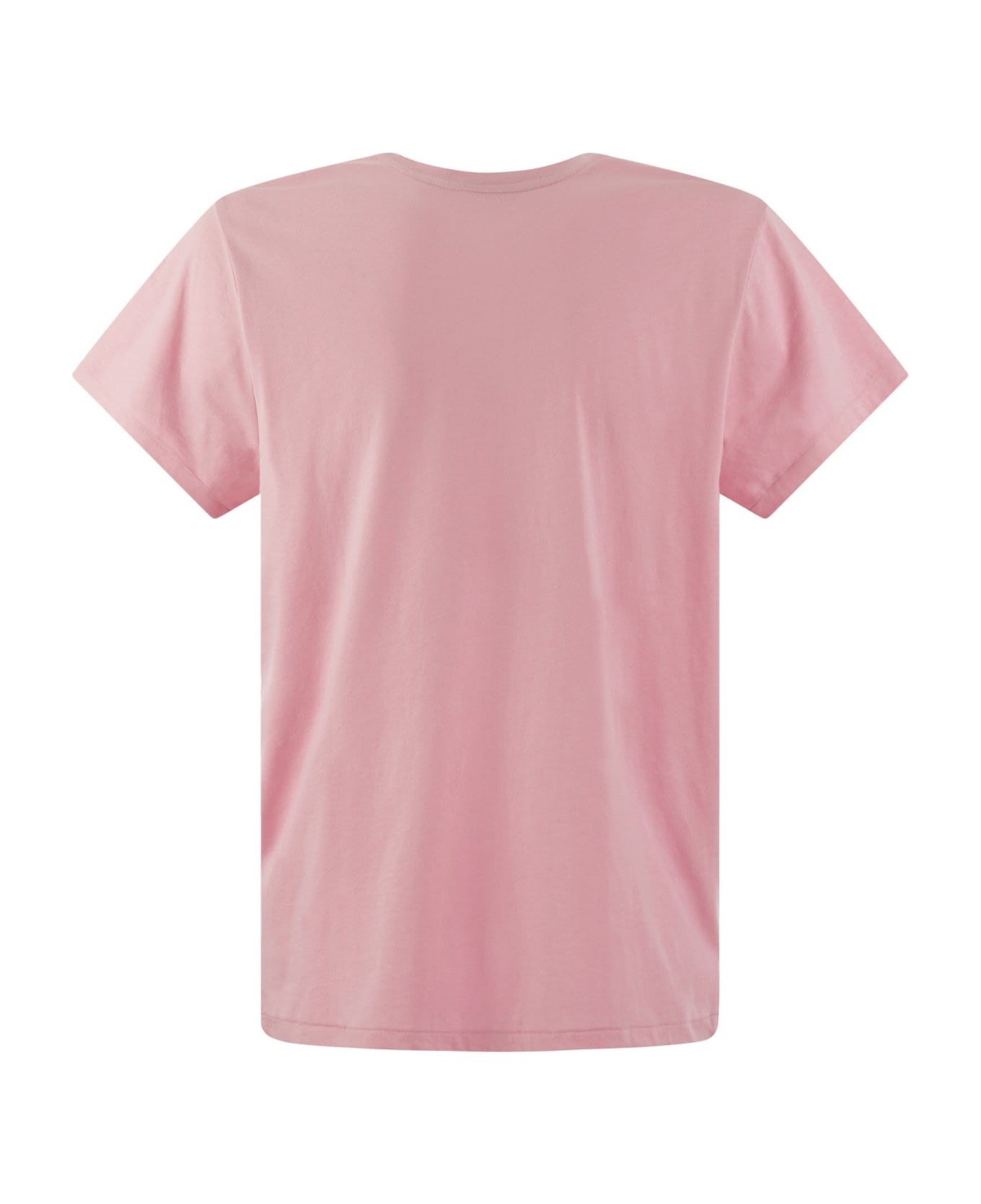 Polo Ralph Lauren Logo Cotton T-shirt - Pink
