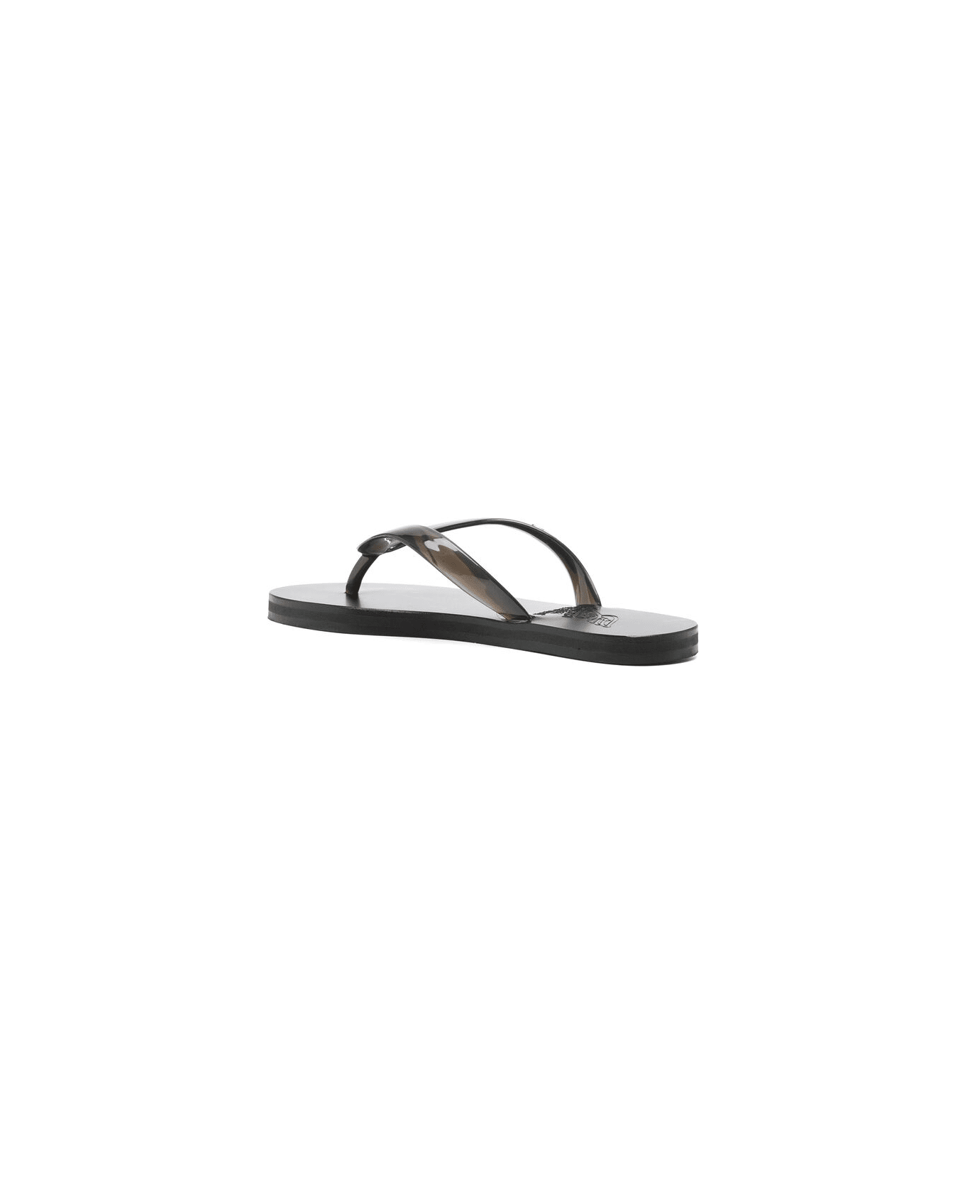 Ancient Greek Sandals Shoes - BLACK