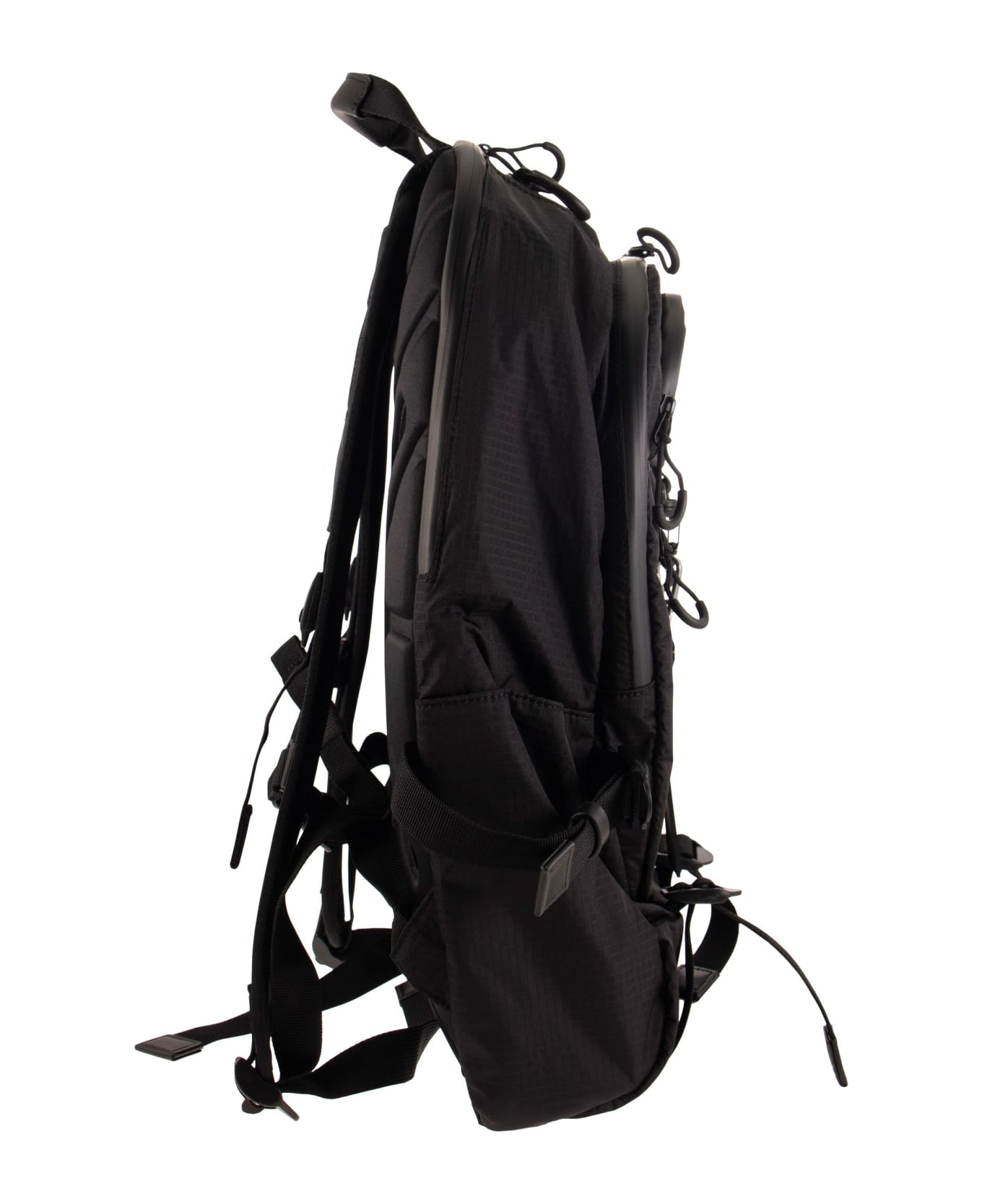 Premiata Ventura - Backpack With Hooks - Black