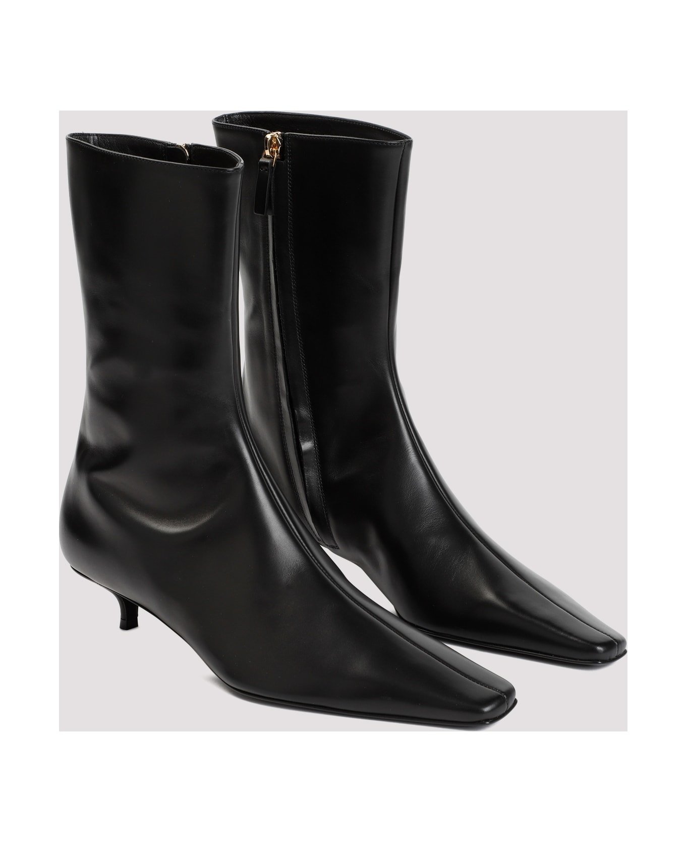 The Row Shrimpton Boots - Blk Black