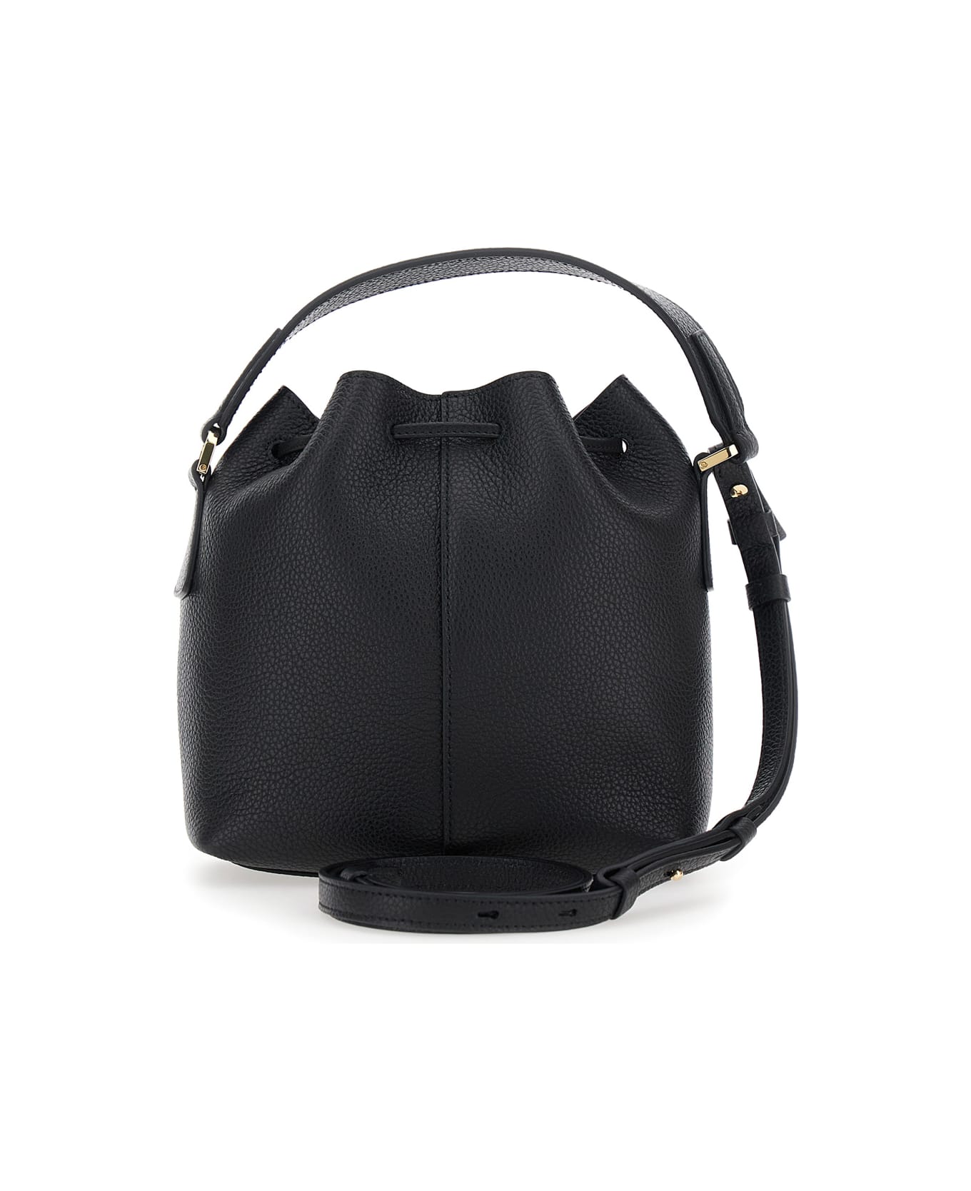 Ferragamo Drawstring Minibag 19,0x11,5x19,5 - Black