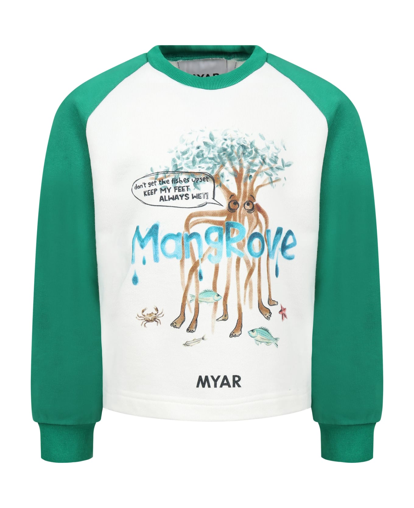 MYAR Sweat-shirt Multicolore Pour Garçon Avec Imprimé Et Logo - Multicolor