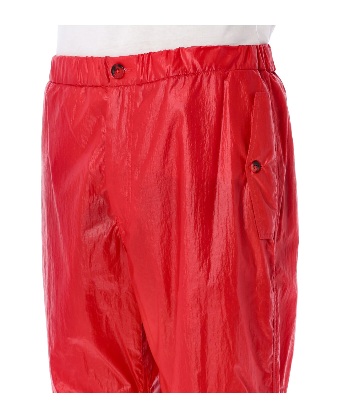 Ferragamo Drawstring Cargo Pants - RED