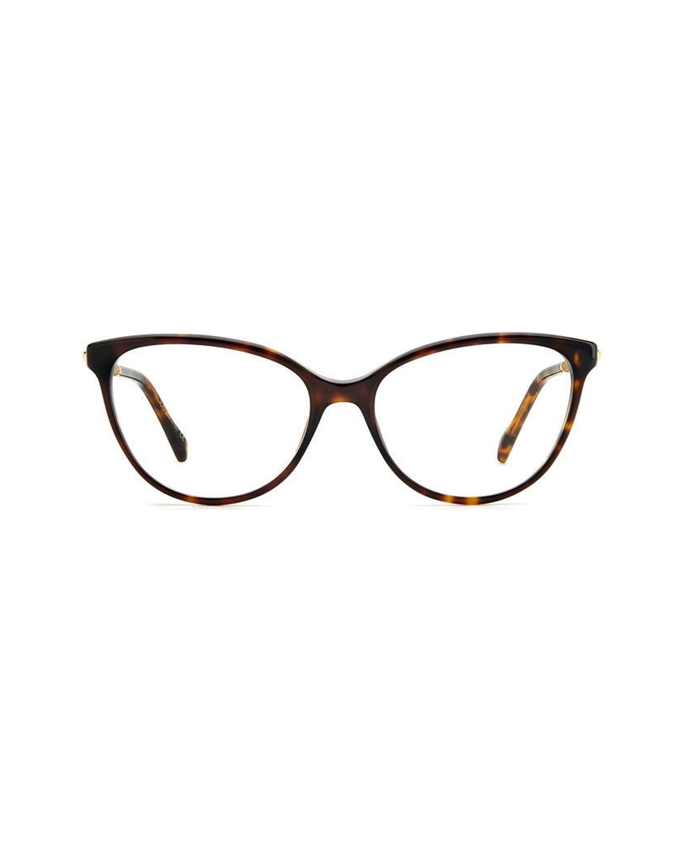 Jimmy Choo Eyewear Jc330 086/16 Havana Glasses - Marrone
