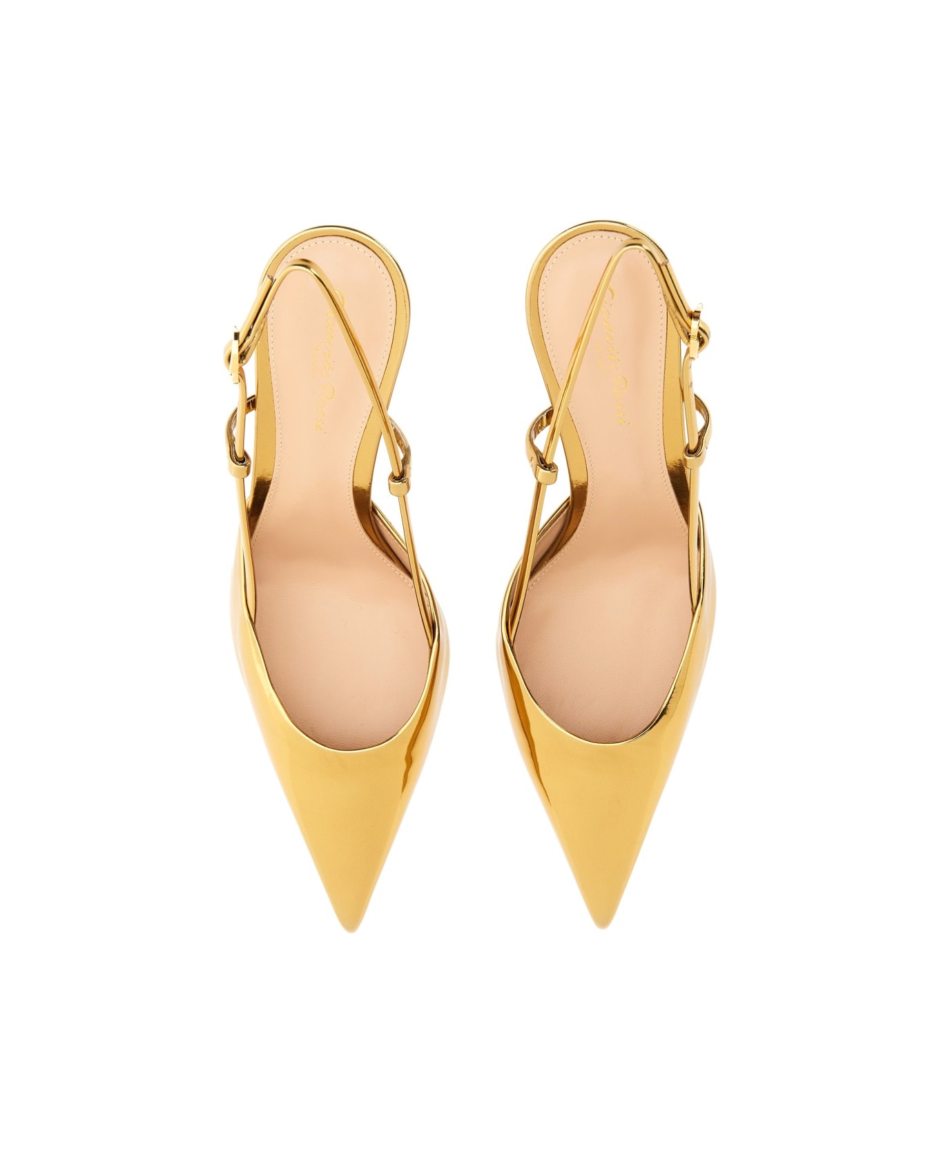 Gianvito Rossi Slingback "ascent" - GOLD