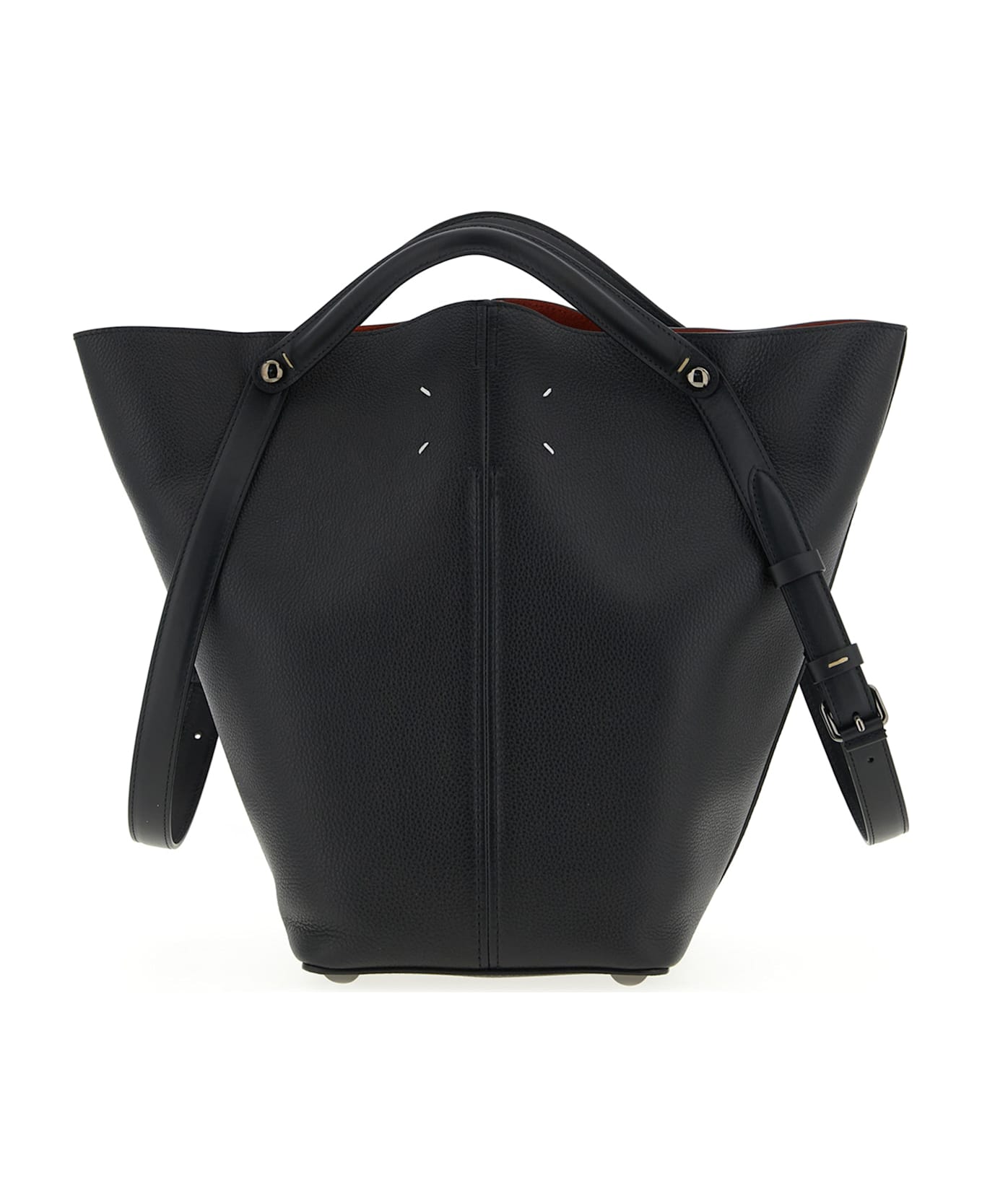 Maison Margiela 'dress-age' Medium Handbag - Black  