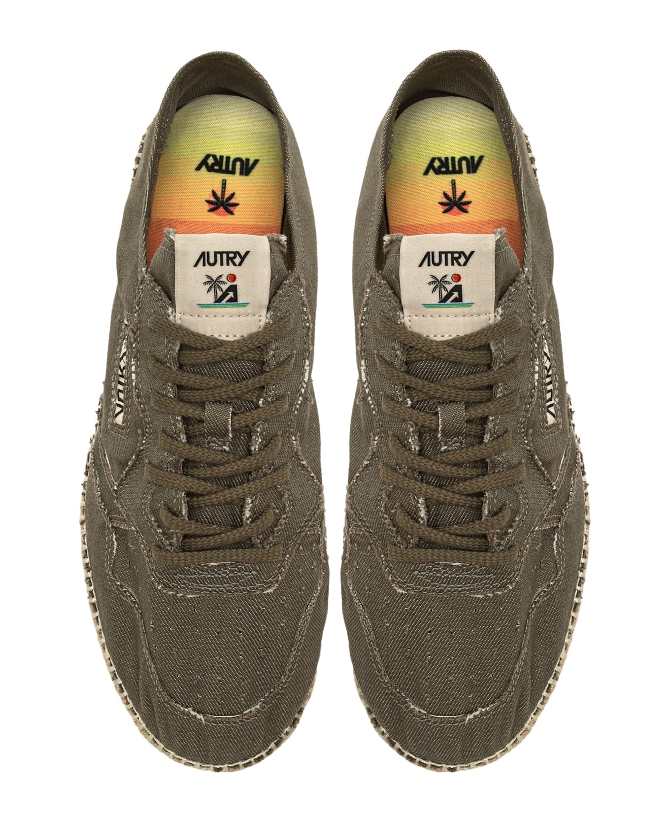 Autry Espadrillas Low Can Can Military - Military