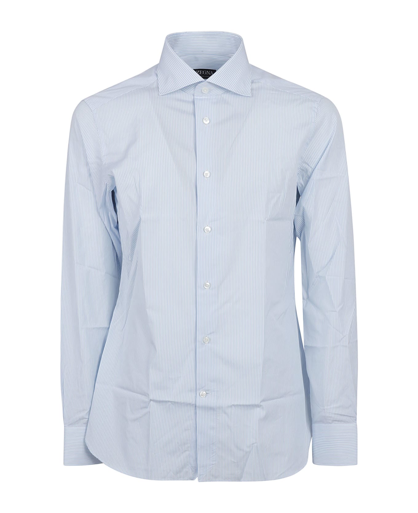 Zegna Long-sleeved Shirt - Blue