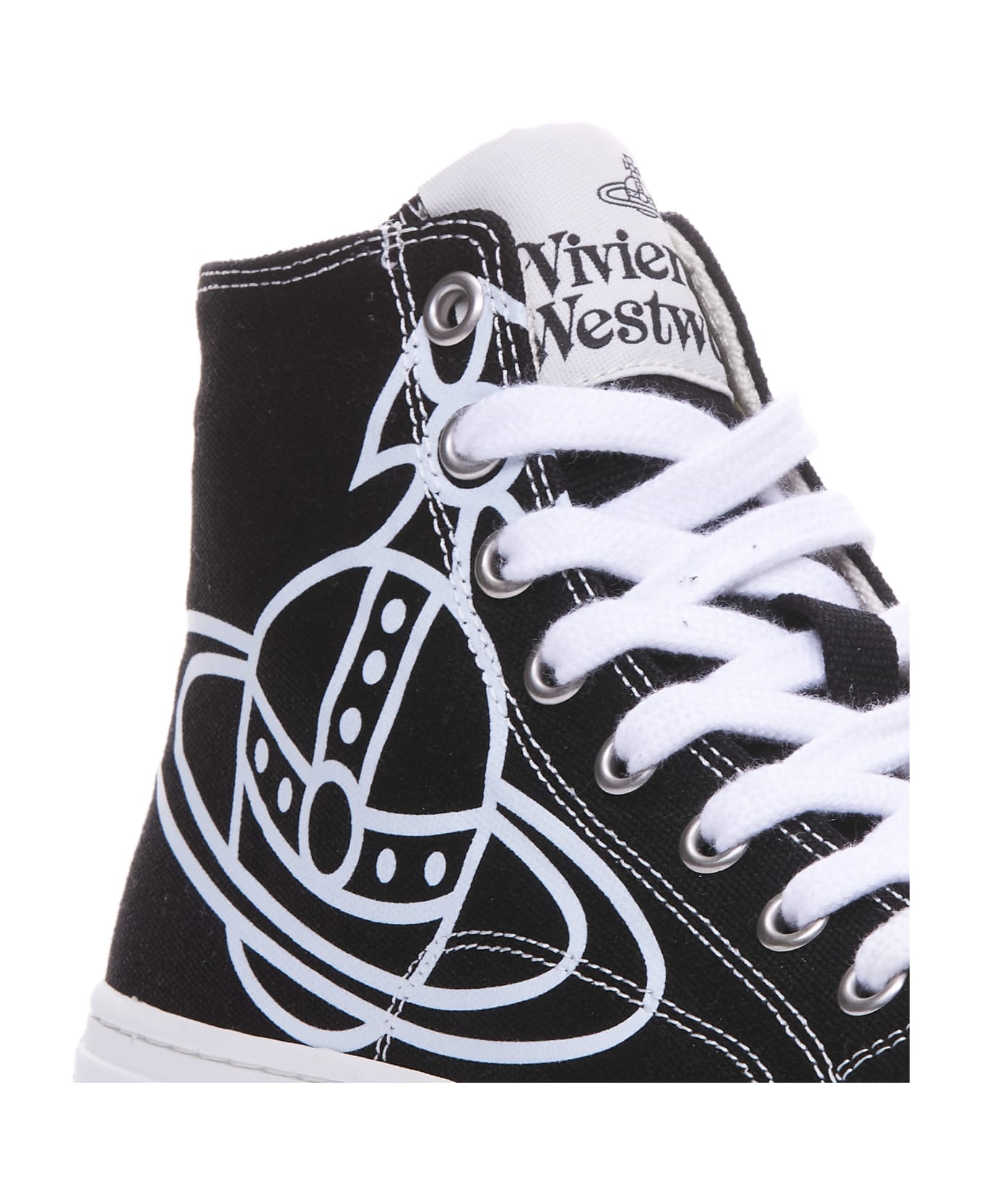 Vivienne Westwood Plimsoll High Sneakers - Black スニーカー