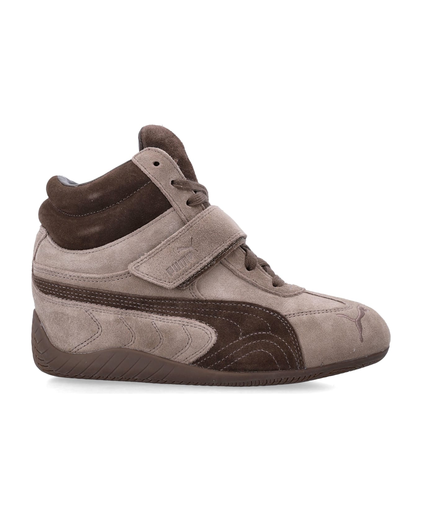 Puma Speedcat Wedge Women S Sneakers - TAUPE-CHOCOLATE