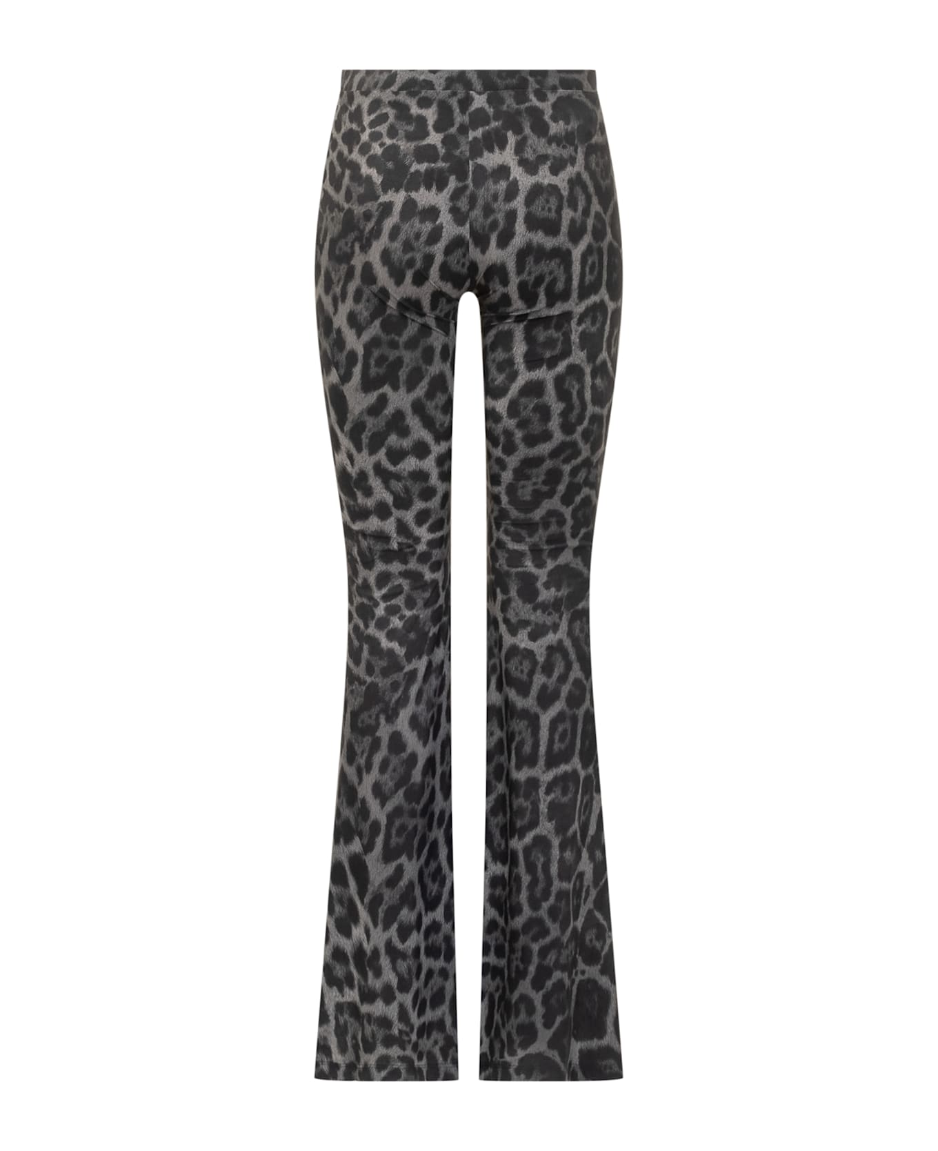 Stella McCartney Leopard Print Trousers - Grey