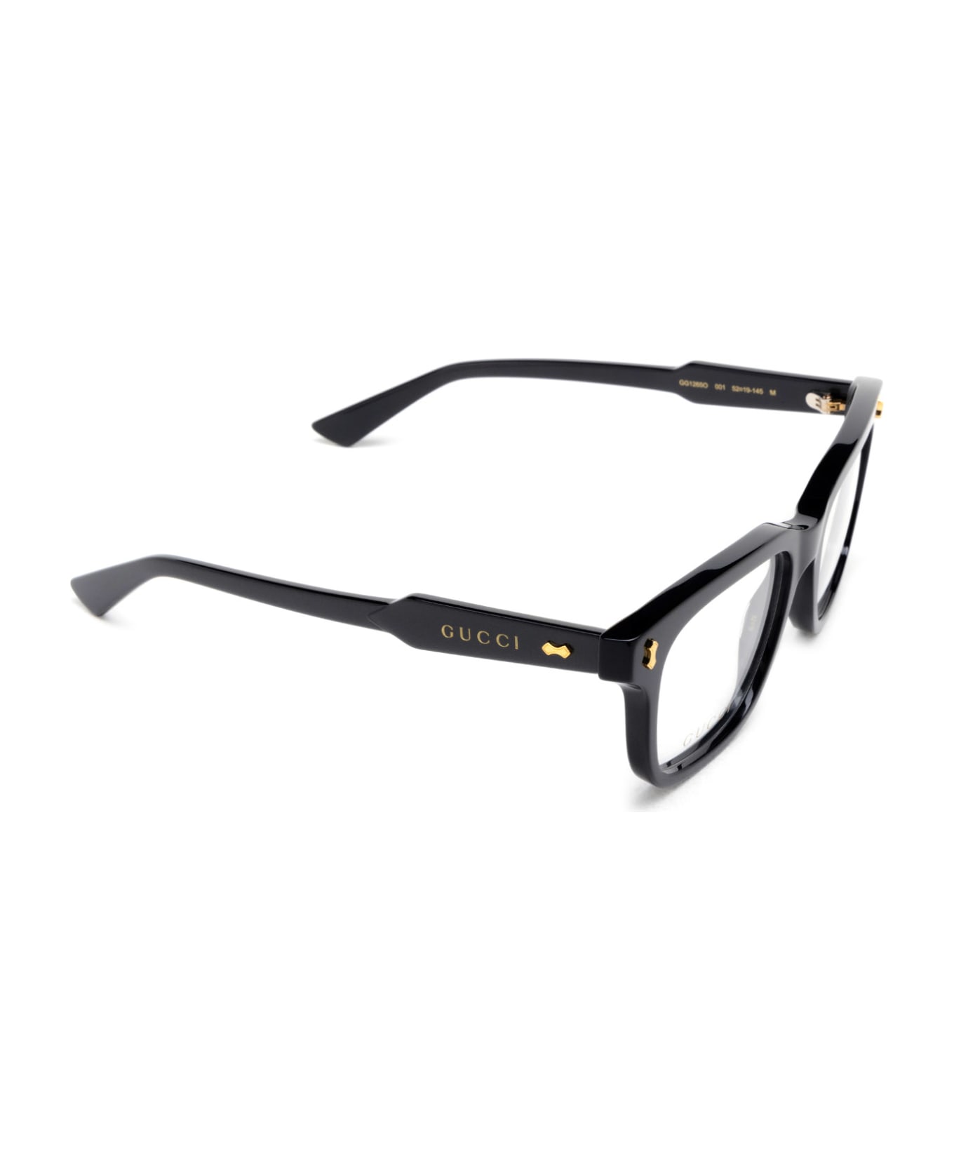 Gucci Eyewear Gg1265o Black Glasses - Black