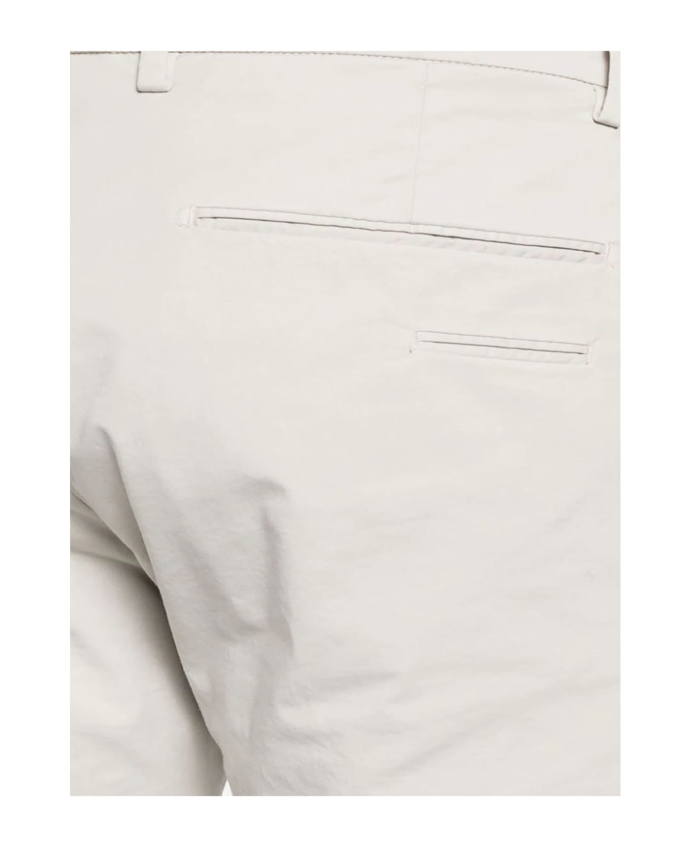Briglia 1949 Off-white Stretch-cotton Trousers - Neutro