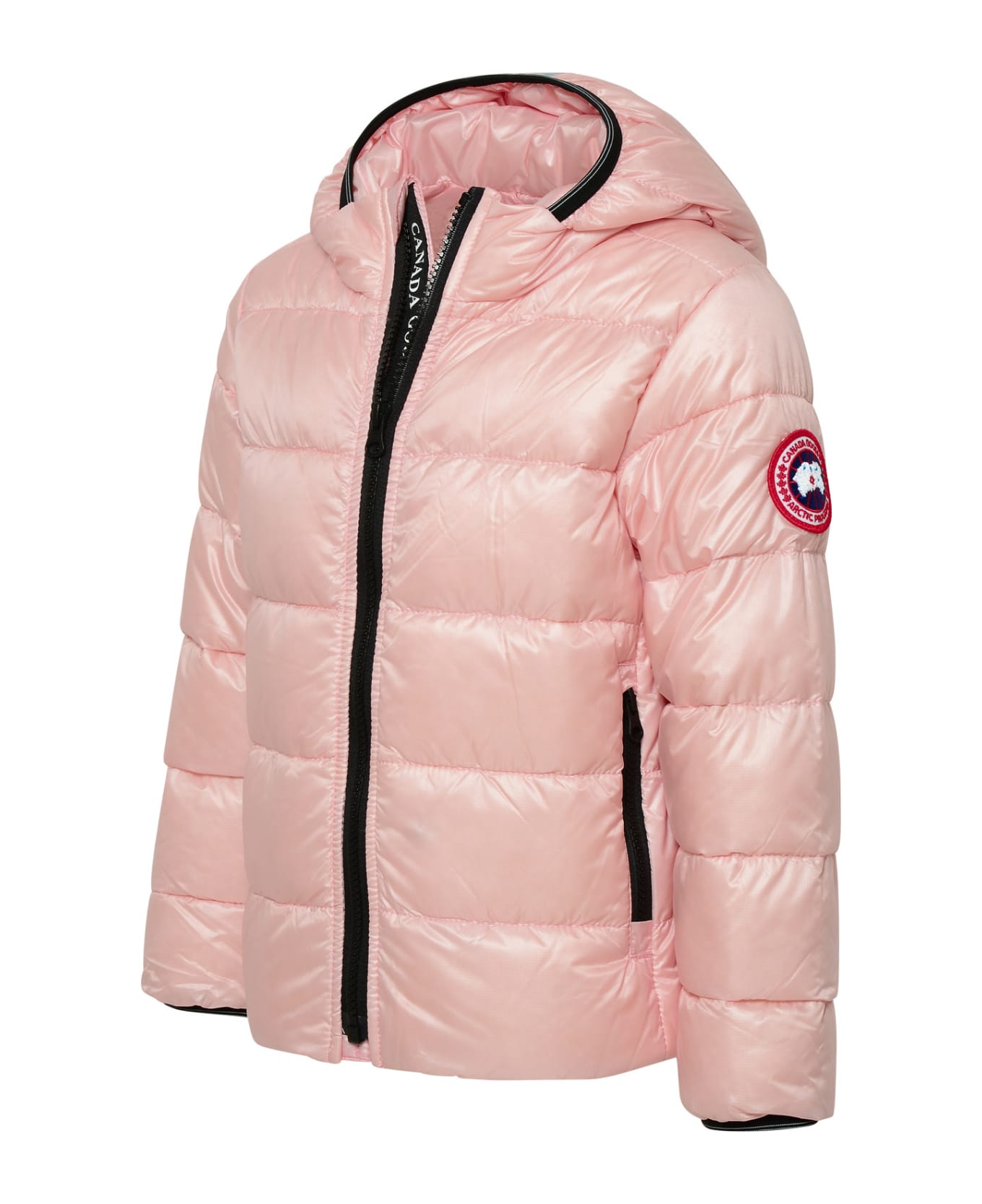 Canada Goose 'crofton' Pink Recycled Nylon Down Jacket - Pink