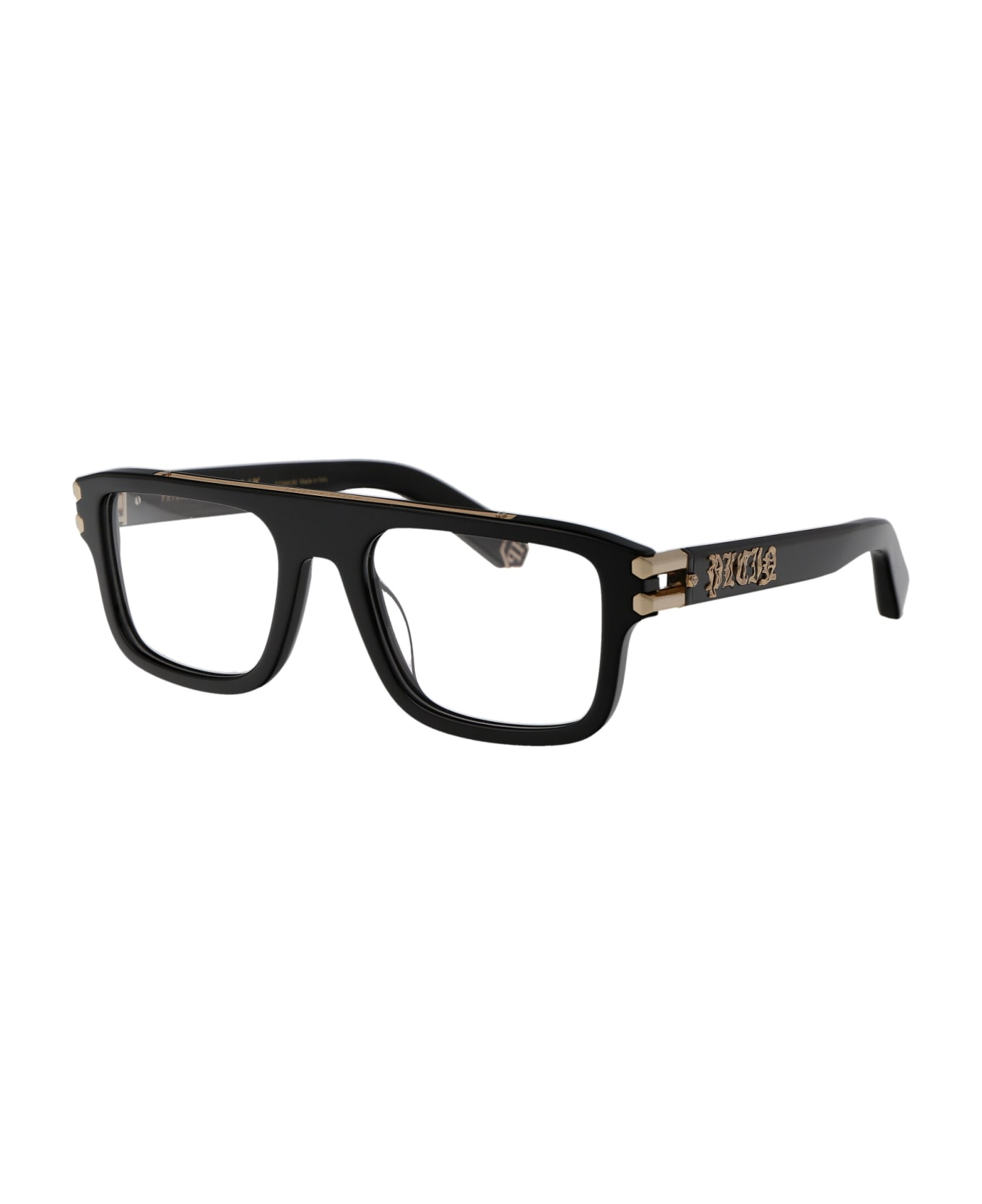 Philipp Plein Vpp021v Glasses - 0700 BLACK アイウェア