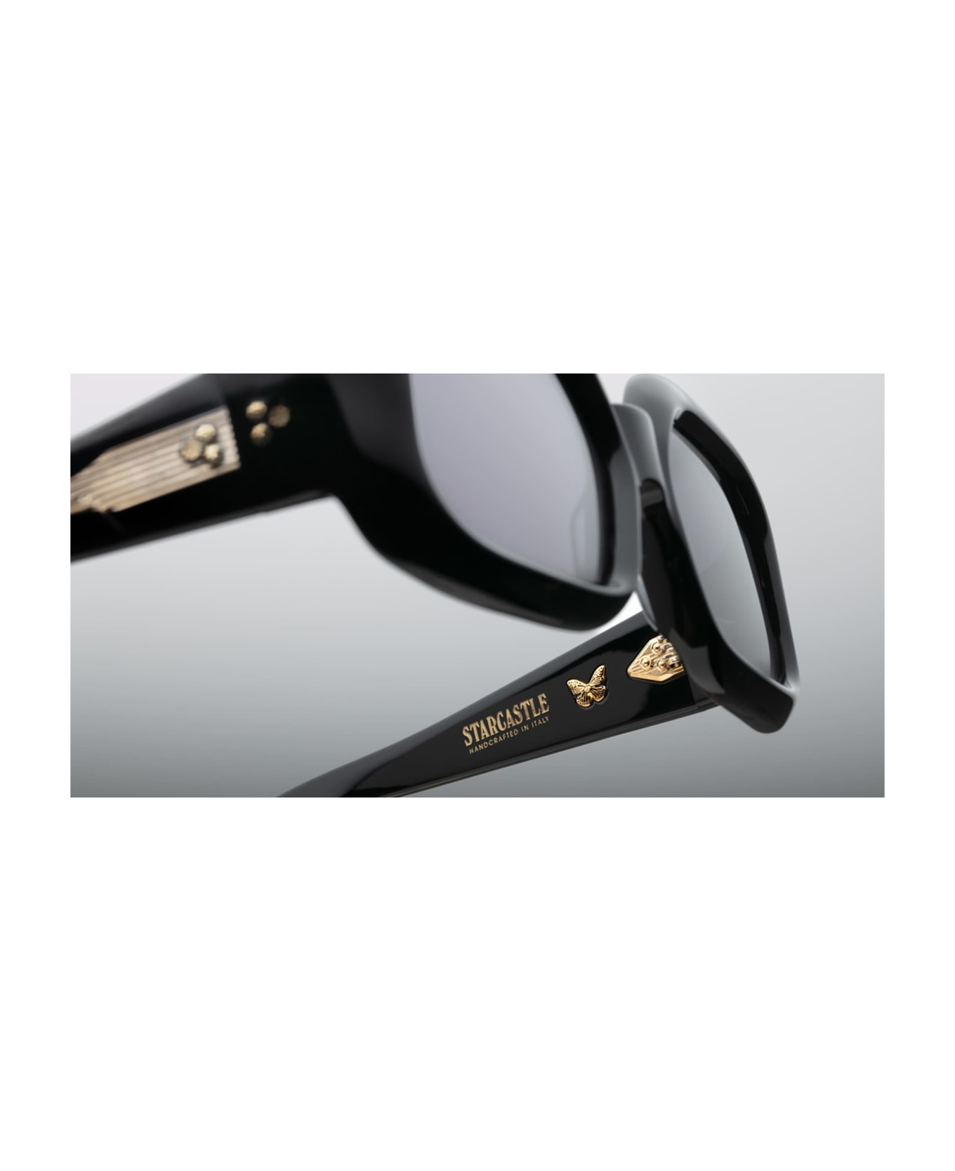 Jacques Marie Mage Starcastle - Black Sunglasses - Black