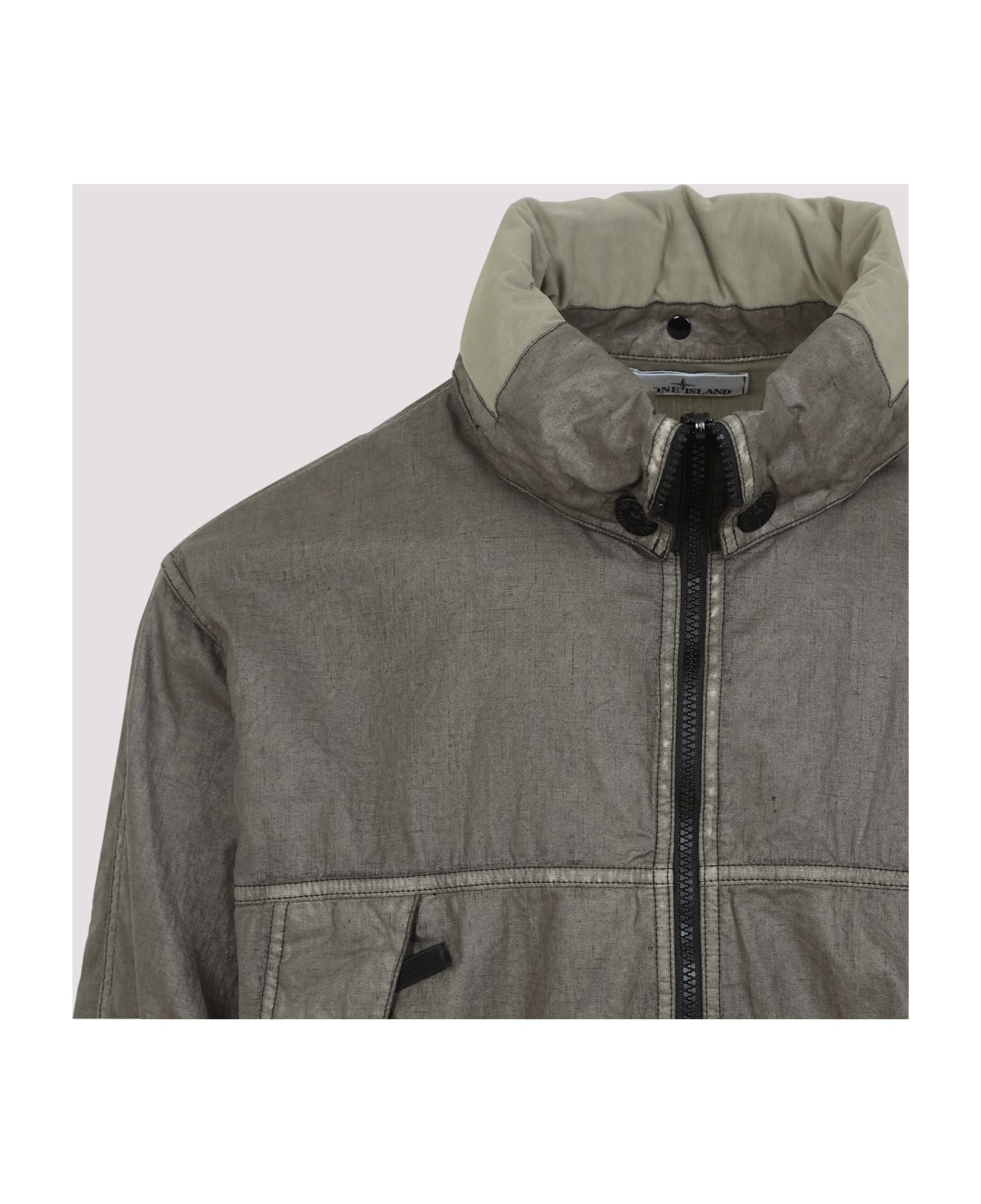 Stone Island Puffer Jacket - Military Green