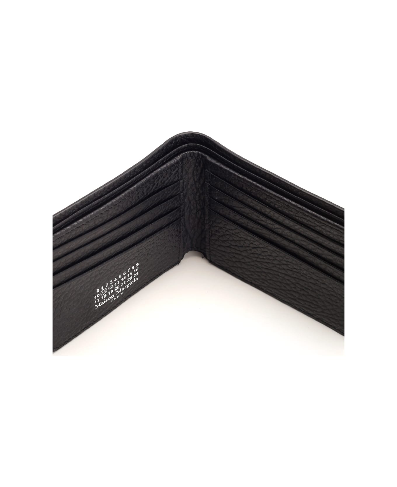 Maison Margiela Black 
four Stitches
 Wallet - Black