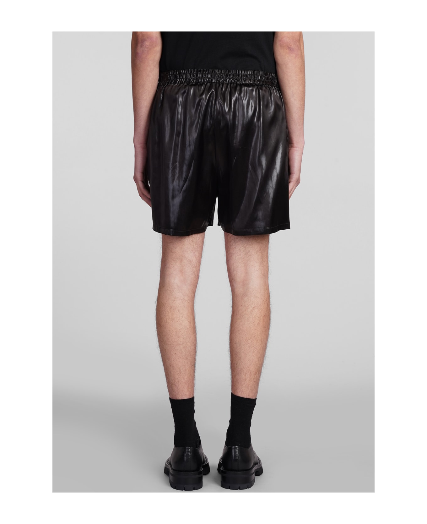 Sapio N42 Shorts In Black Triacetate - black
