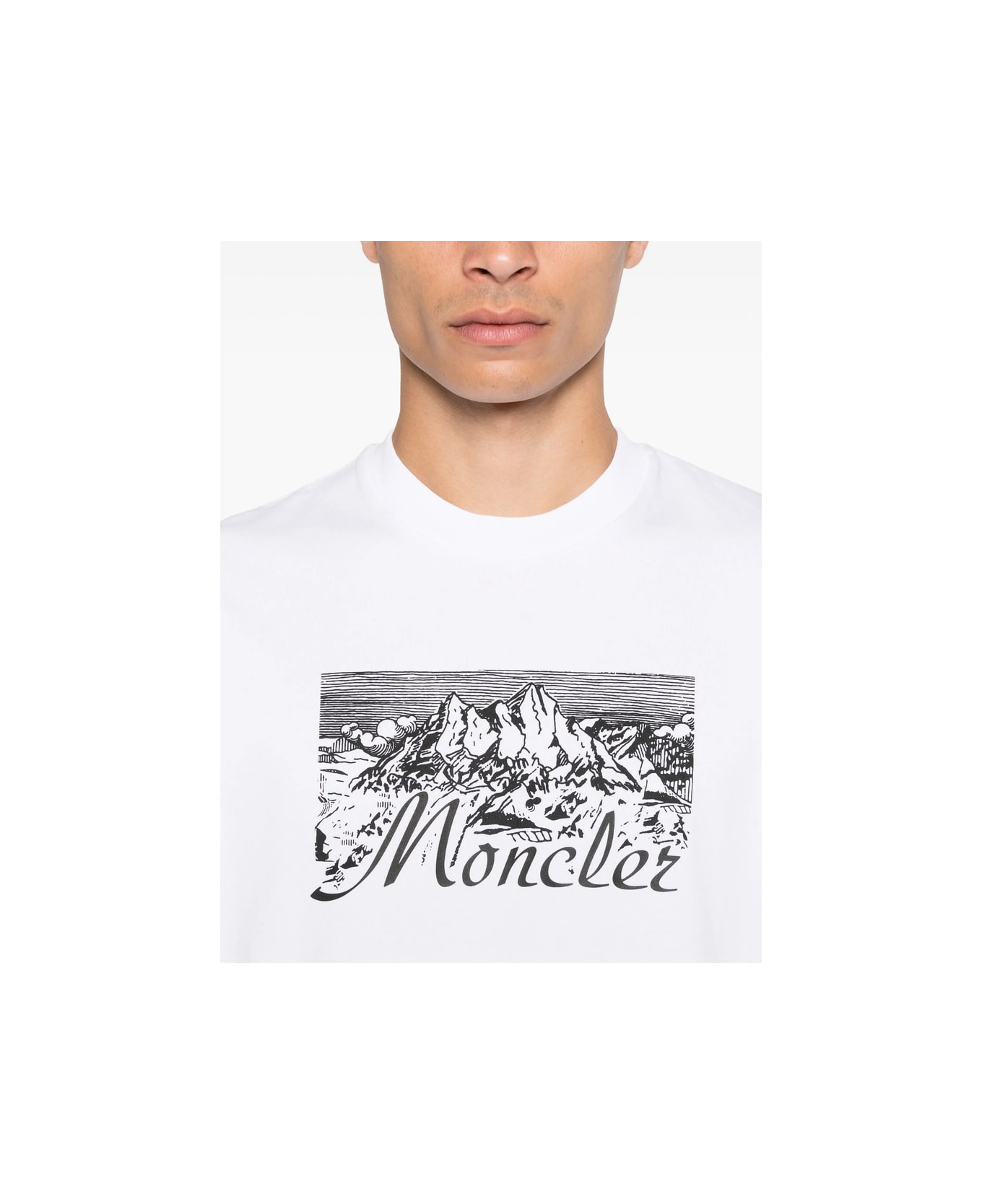 Moncler T-shirt - WHITE
