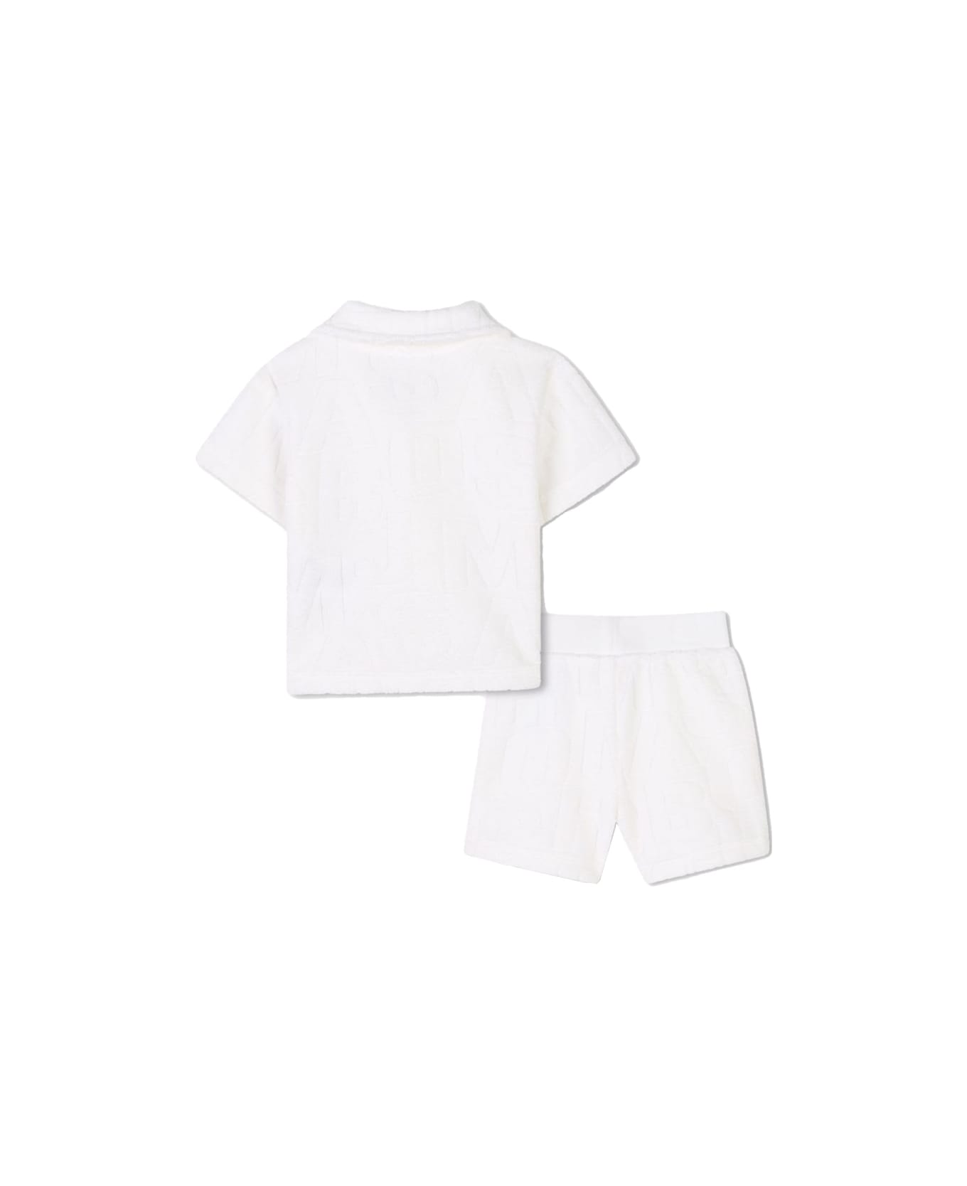 Marc Jacobs Polo Shirt Set With Shorts - IVORY