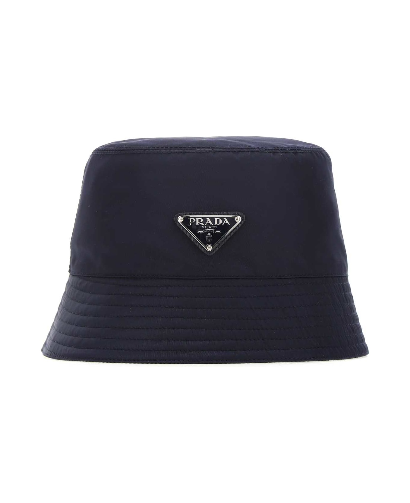 Prada Re-nylon Hat - BLEU