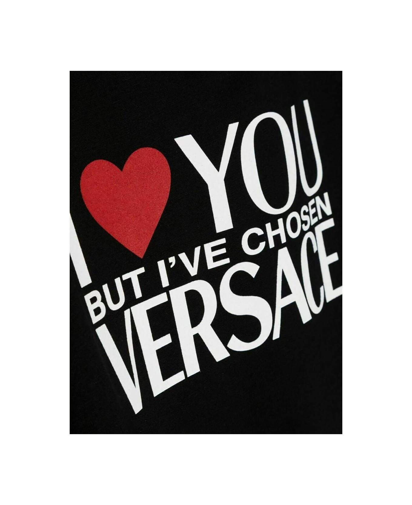 Versace T-shirt M/c - BLACK