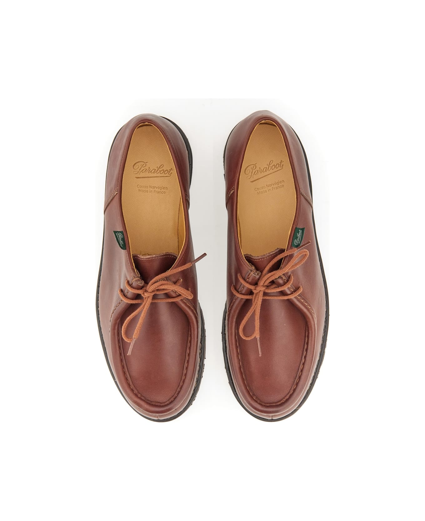 Paraboot Lace-up "michael" - BROWN ローファー＆デッキシューズ