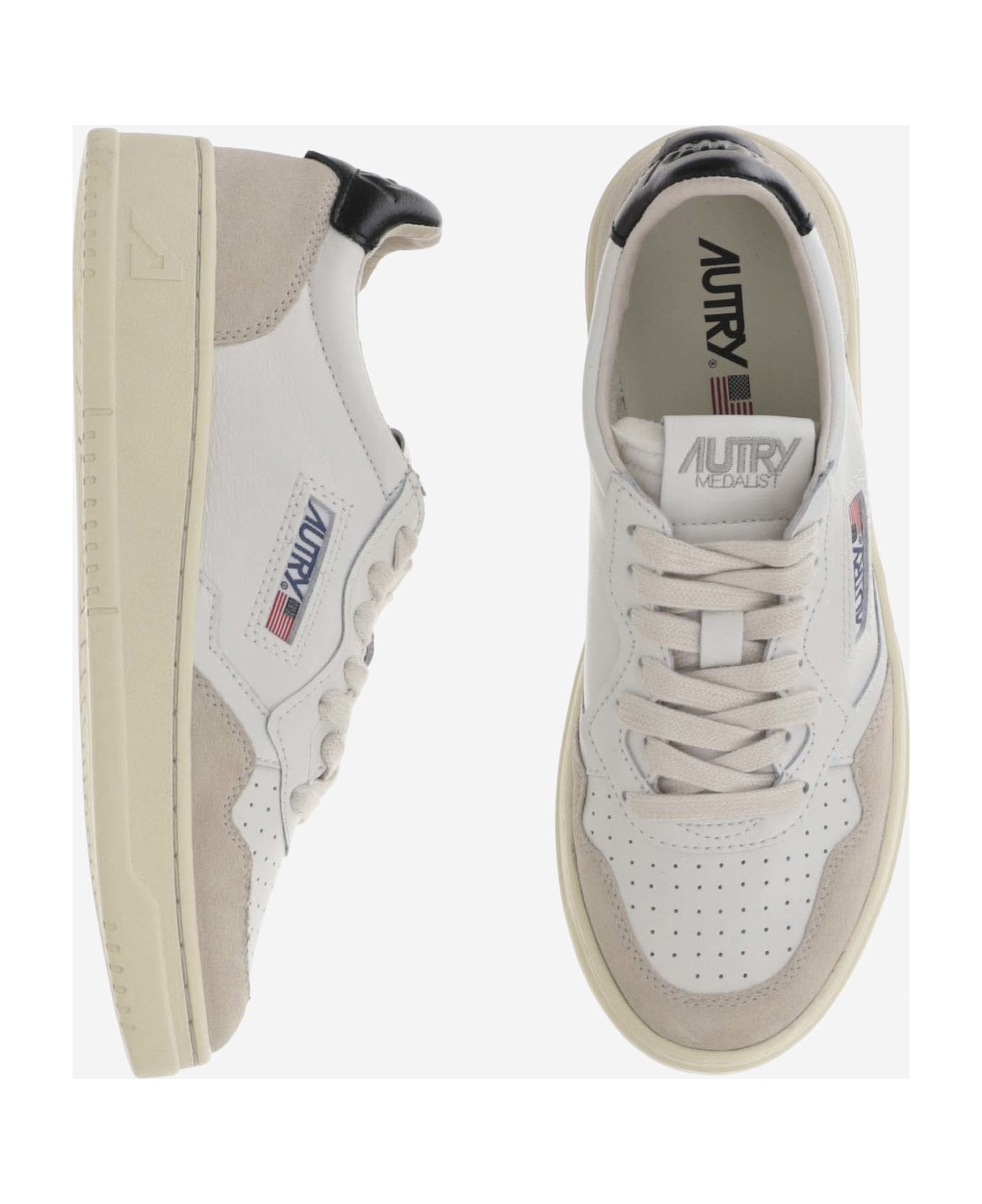 Autry Medalist Low Sneakers - Red