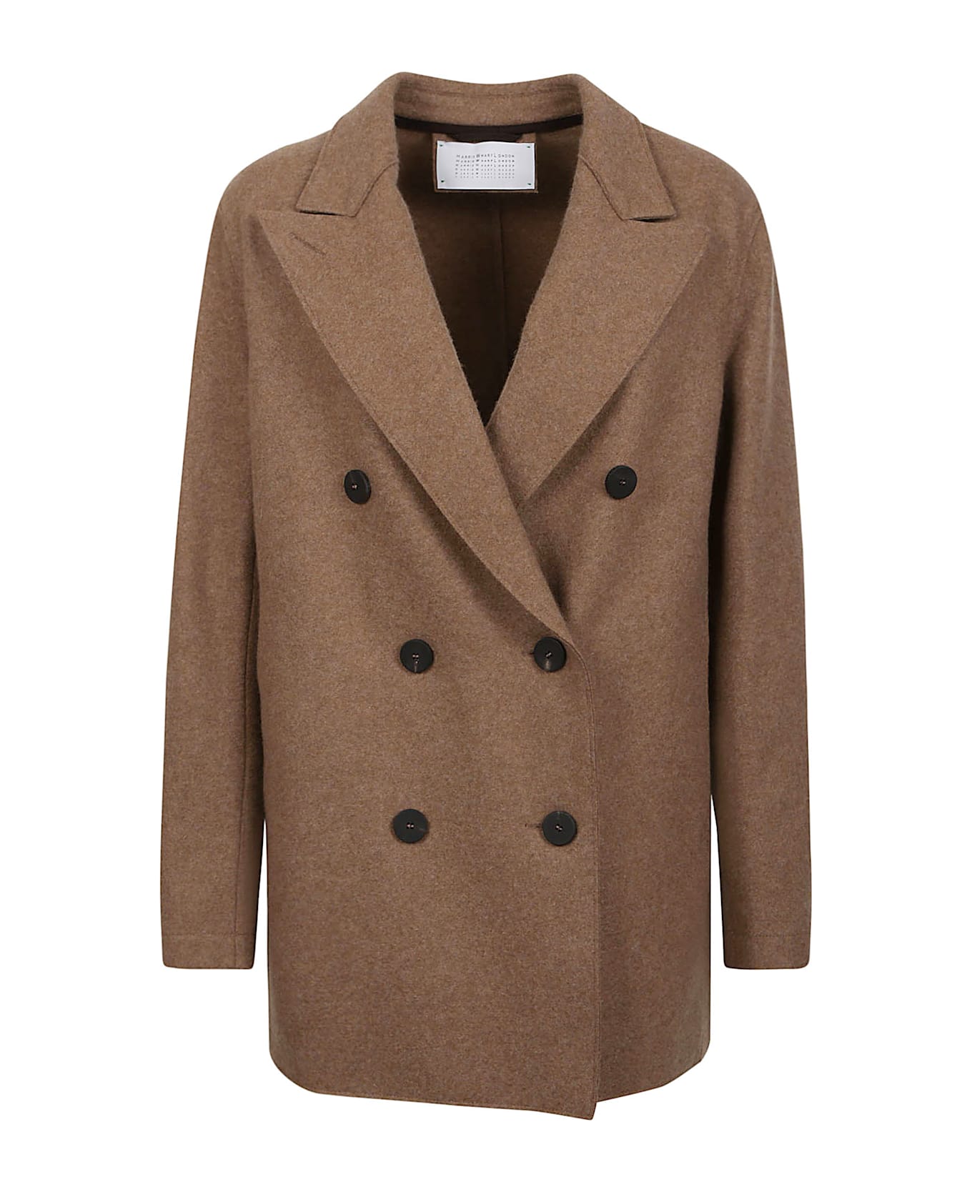 Harris Wharf London Coats Camel - Camel